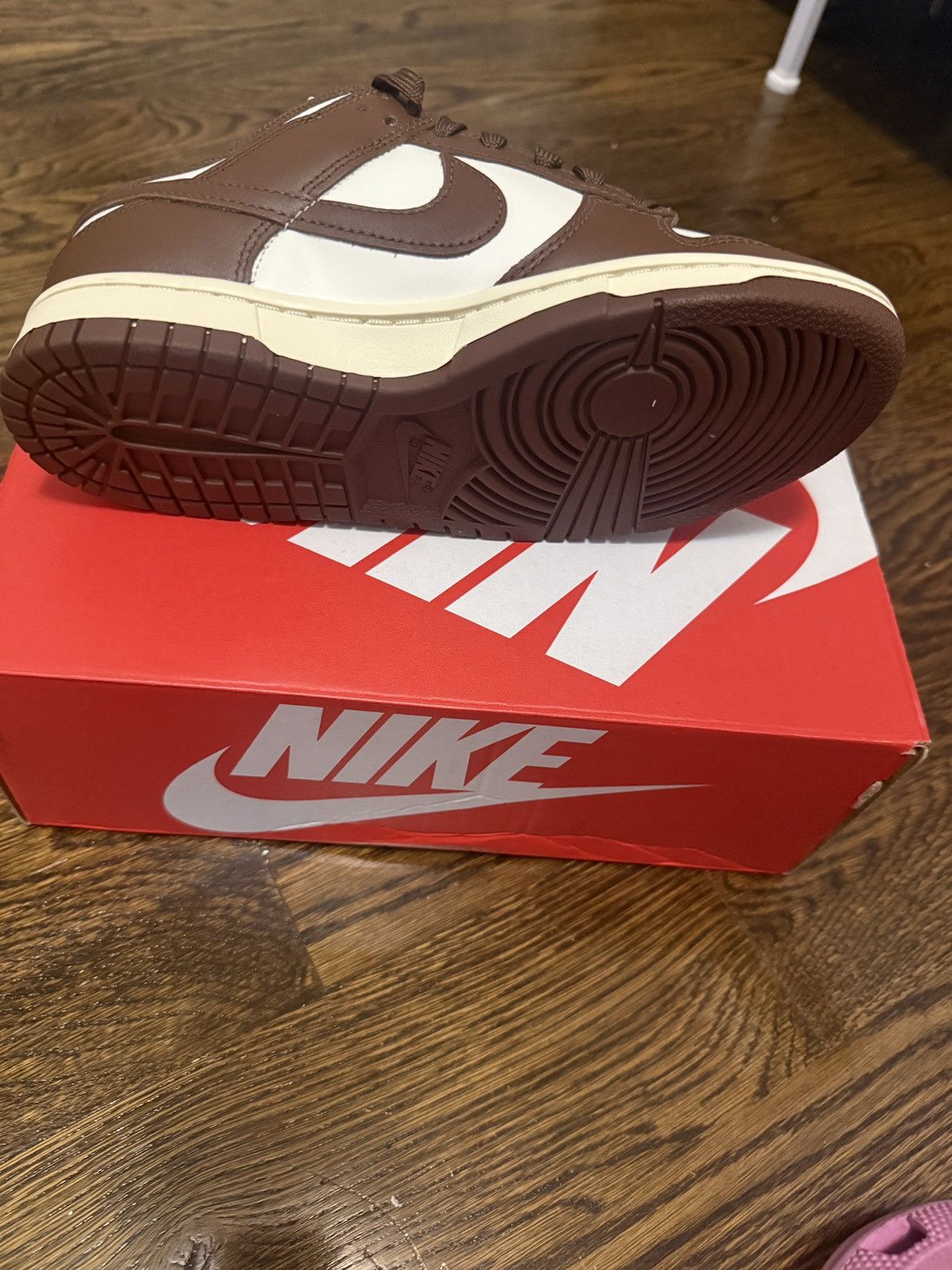 Nike Brown and White Nike Dunk Low Size US 7 / IT 37 - 2 Thumbnail