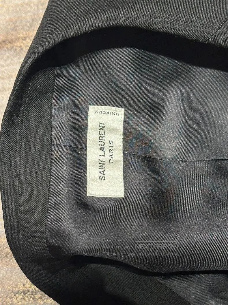 Saint Laurent Paris Saint Laurent 2023 Smoking Jacket. Size US M / EU 48-50 / 2 - 4 Thumbnail