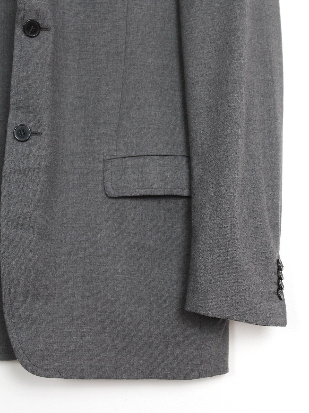 Ermenegildo Zegna × Z Zegna Ermenegildo Zegna Mens Grey City Blazer 52R Size 52R - 3 Thumbnail
