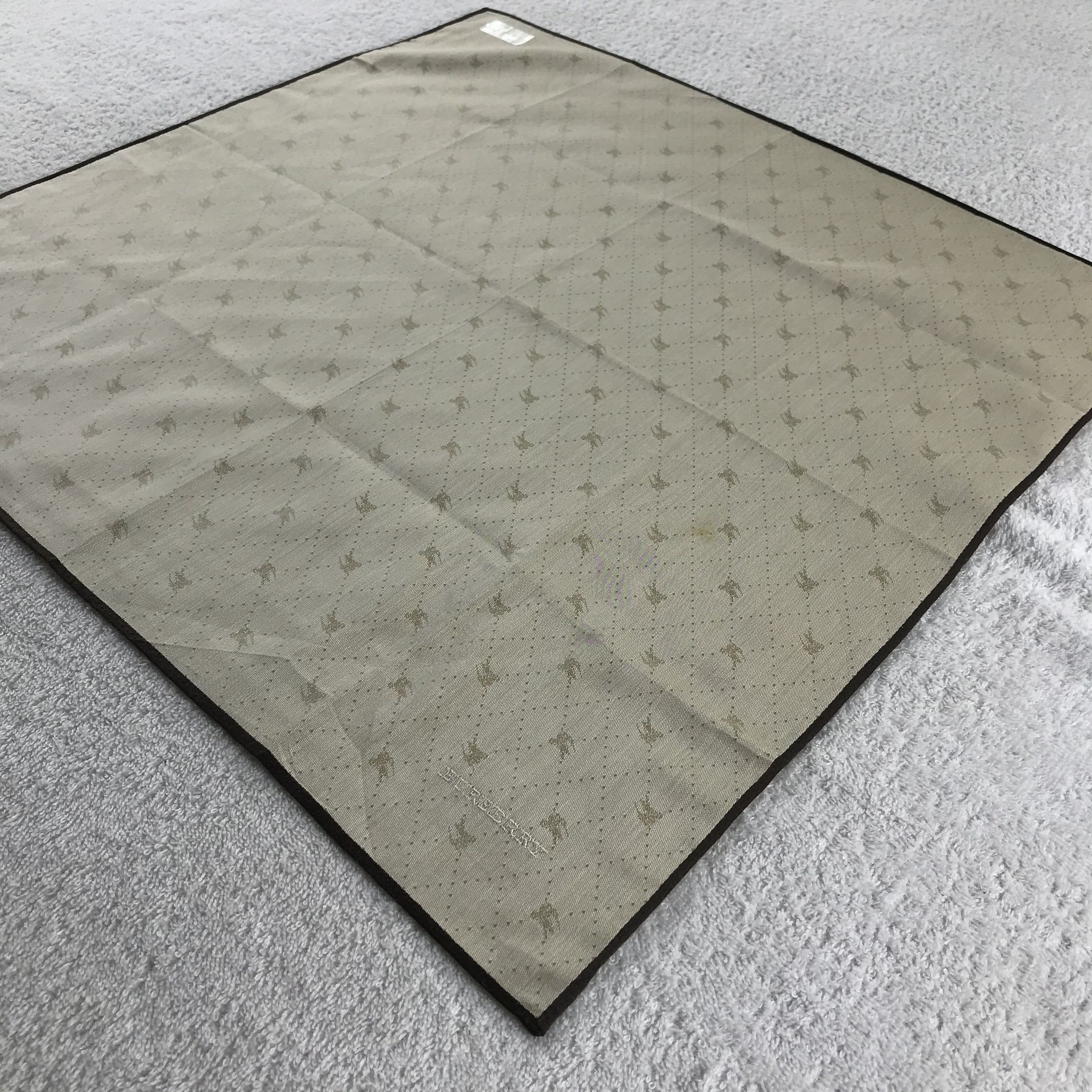 Burberry × Vintage Burberry Bandana/ Handkerchief / Neckerchief Size ONE SIZE - 4 Thumbnail