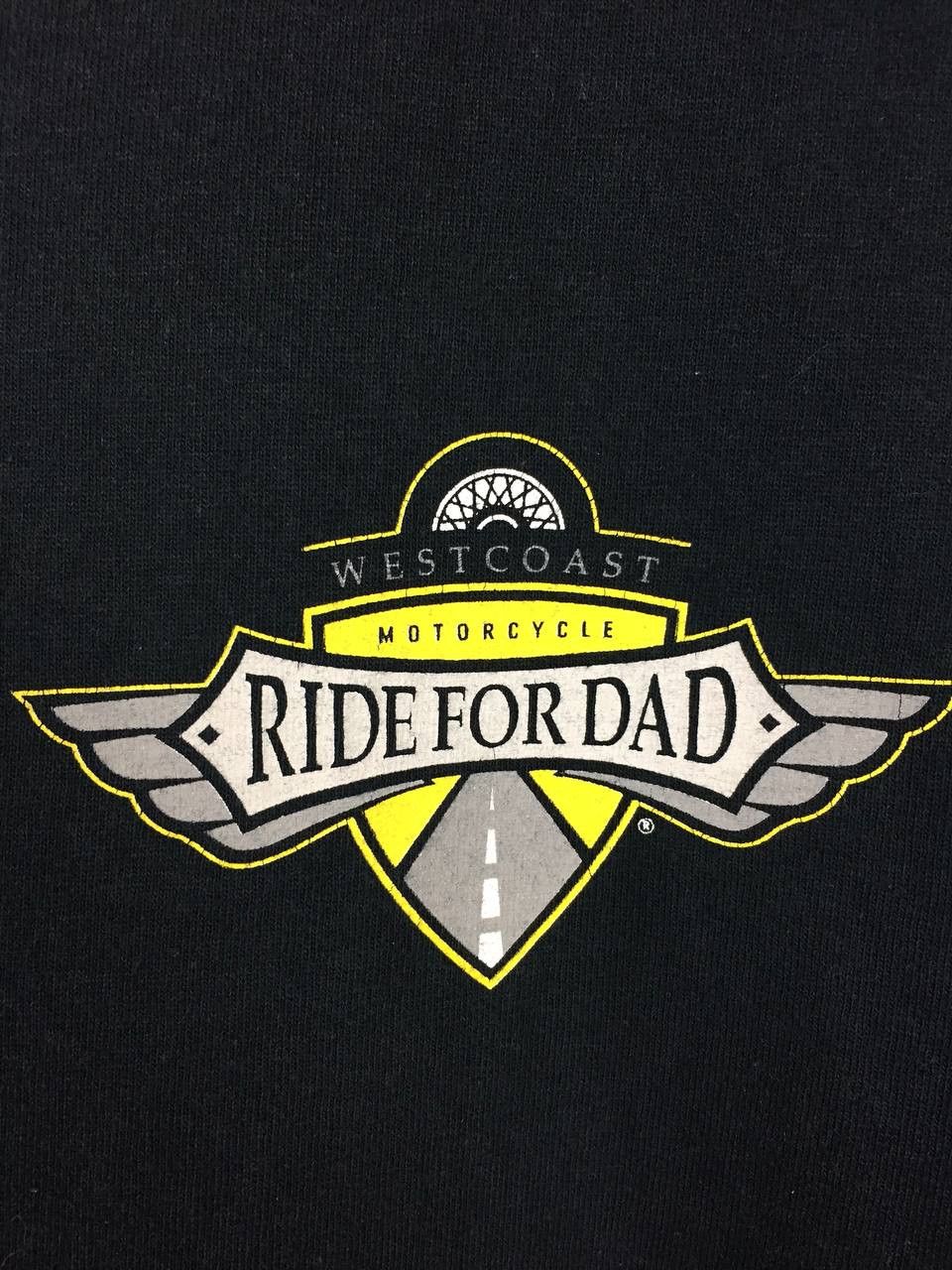Vintage Vtg Canada West Coast Motorcycle Ride For Dad Sleeveless Tee Size US M / EU 48-50 / 2 - 8 Thumbnail