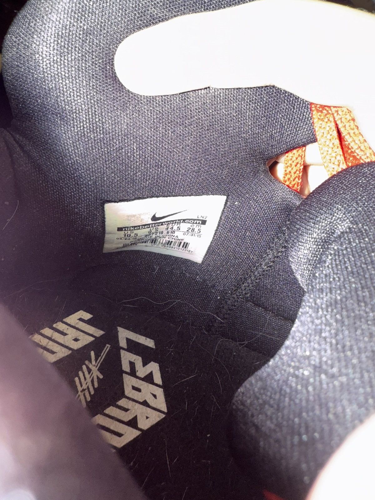 Nike Lebron 13 pretty worn sz 10.5 Size US 10.5 / EU 43-44 - 4 Thumbnail