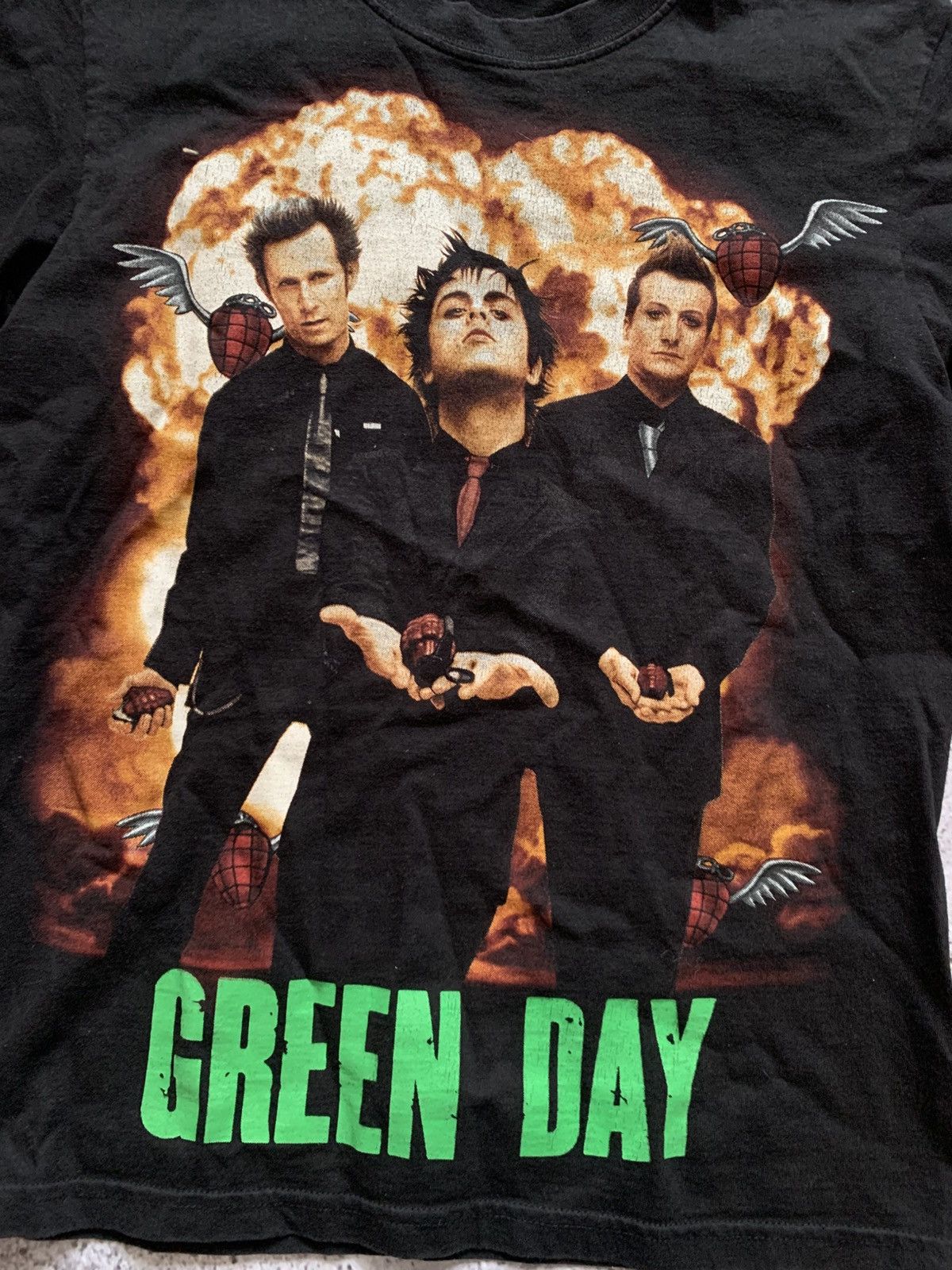 Band Tees 🔥VINTAGE GREEN DAY 00’s ICONIC T-SHIRT TEE Size US S / EU 44-46 / 1 - 4 Thumbnail