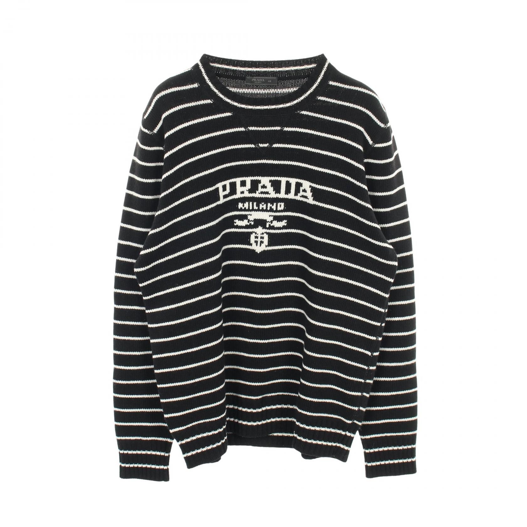 Prada Prada Prada Wool Cashmere Knit Top Textile Tops DUTY FREE for USA Size ONE SIZE - 1 Thumbnail