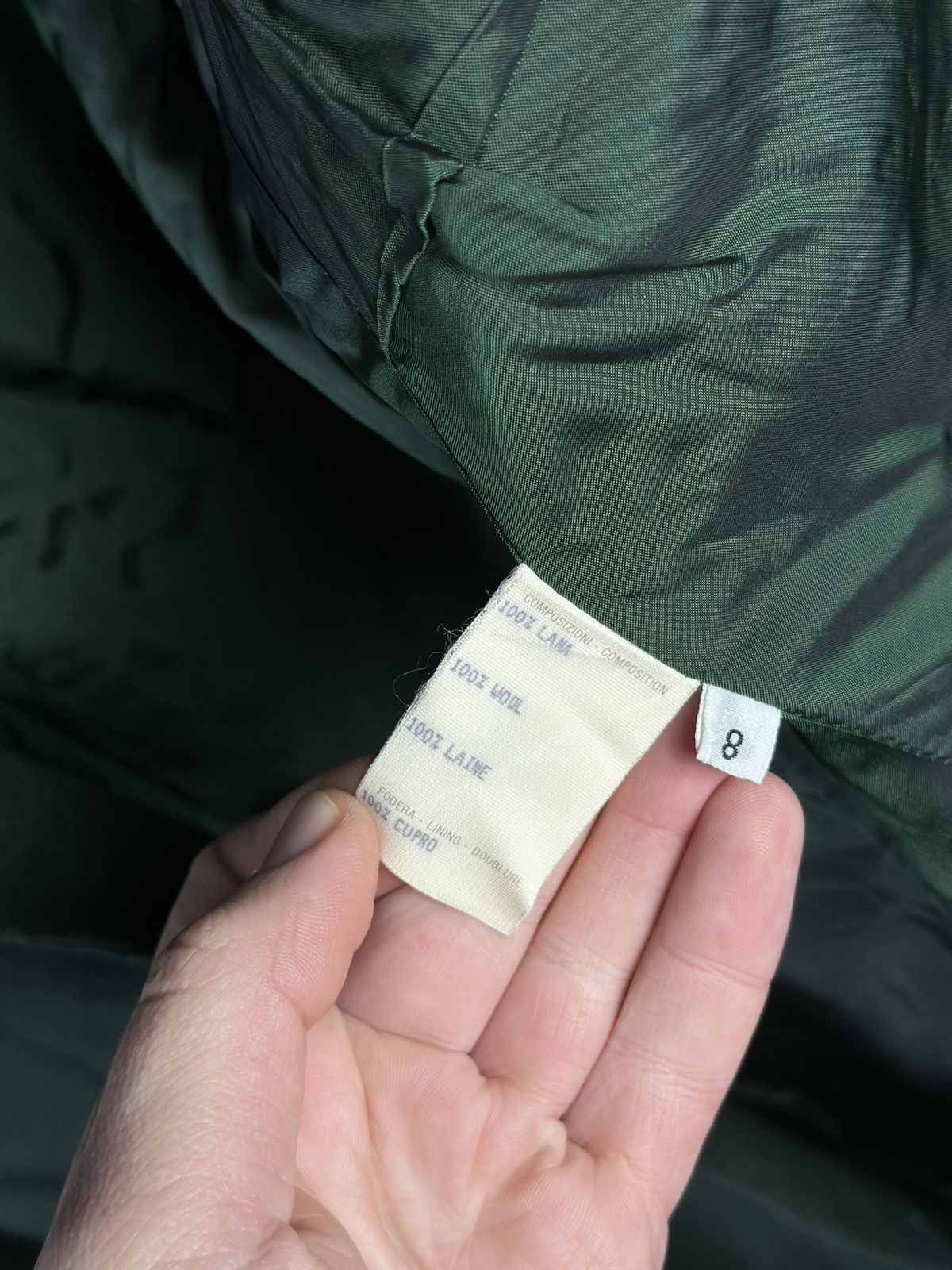 Versace Vintage Gianni Versace Double-Breasted Wool Coat Jacket Size M / US 6-8 / IT 42-44 - 9 Thumbnail