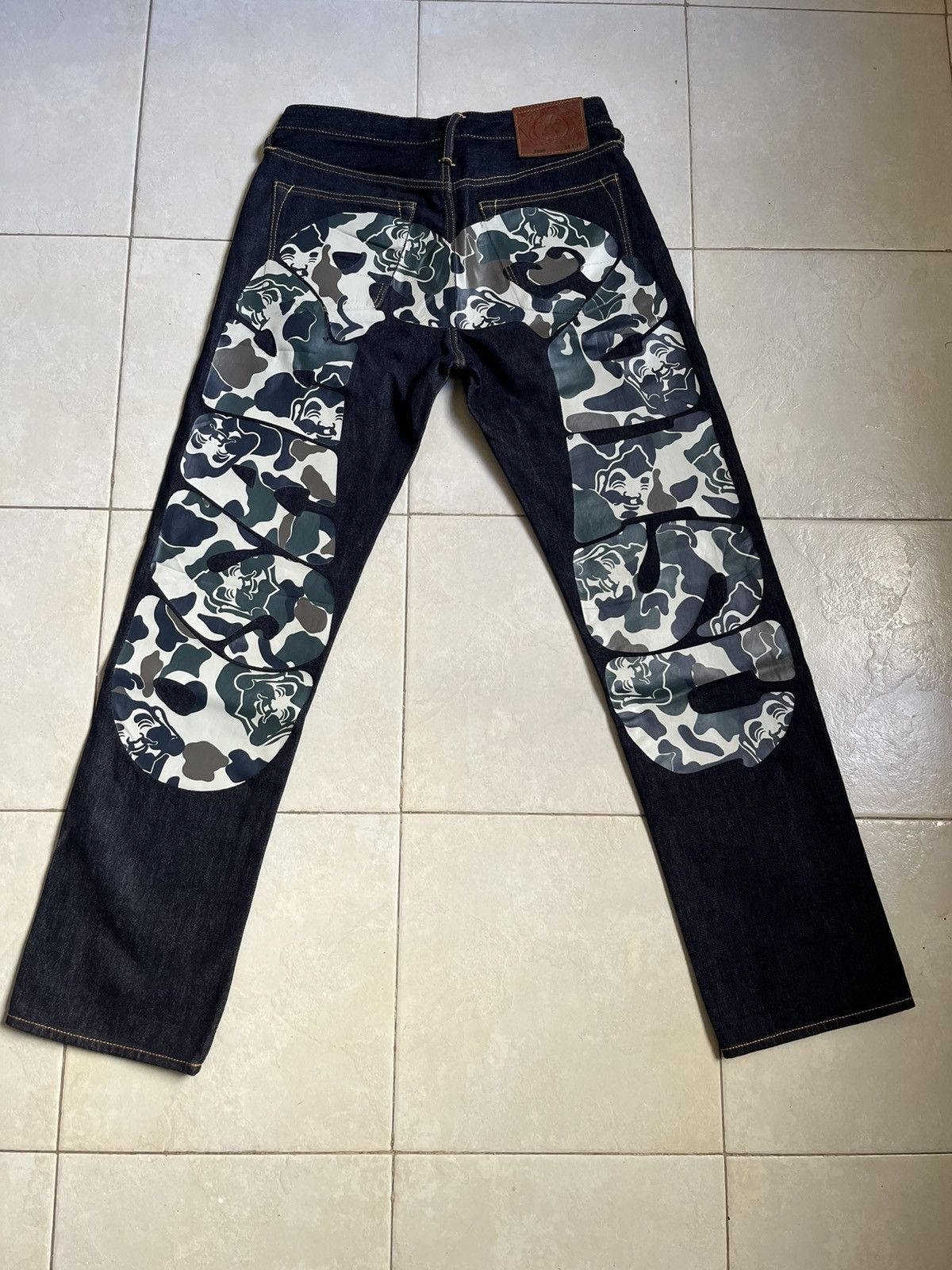 Evisu Evisu diacock jeans Size US 33 - 2 Thumbnail