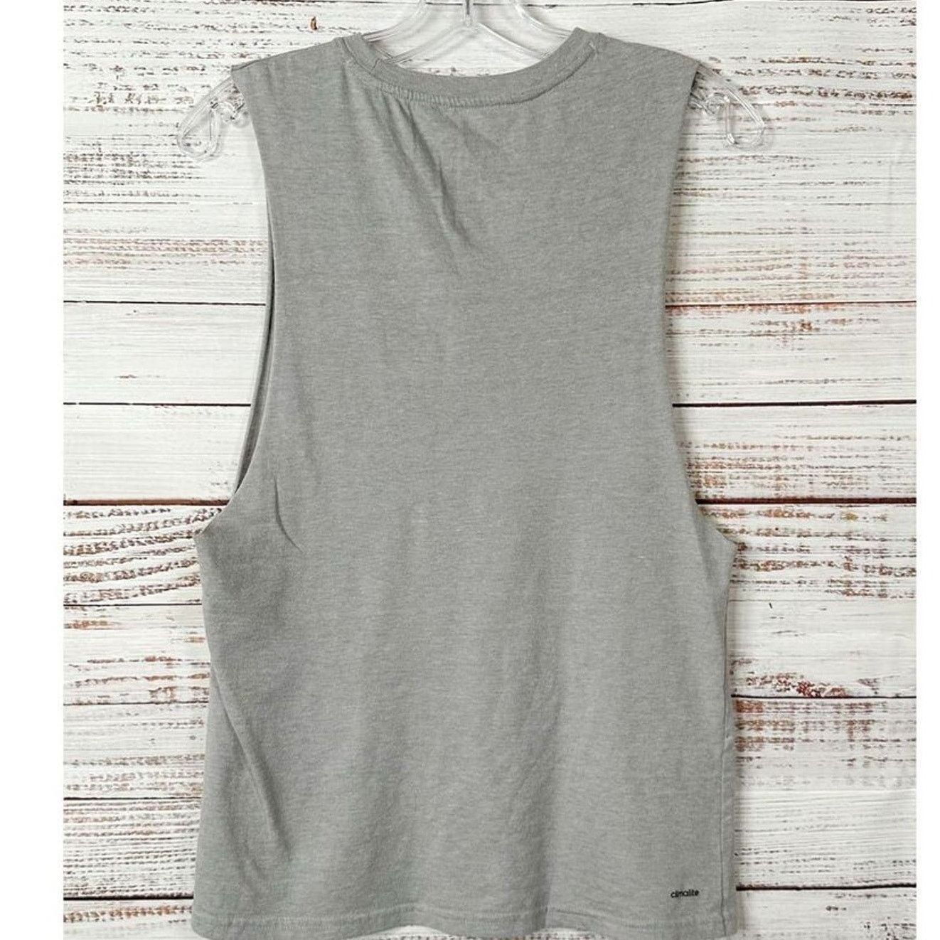 Adidas Adidas The Got-To Performance Tee Climalite Tank Gray Small Size S / US 4 / IT 40 - 6 Thumbnail