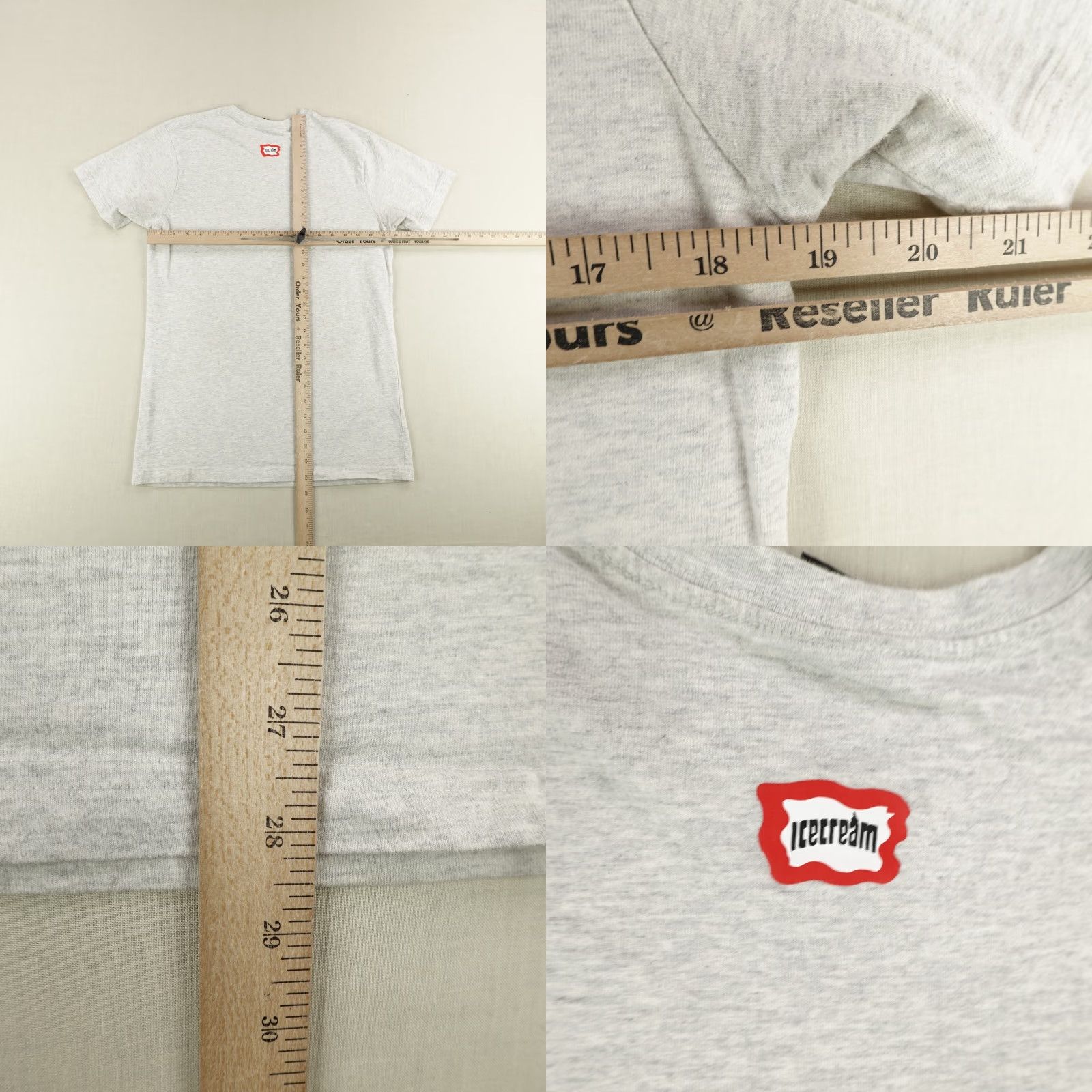 Vintage VINTAGE Icecream Shirt Mens Medium Gray Graphic Print Hip Hop Streetwear Tee Size US M / EU 48-50 / 2 - 8 Thumbnail