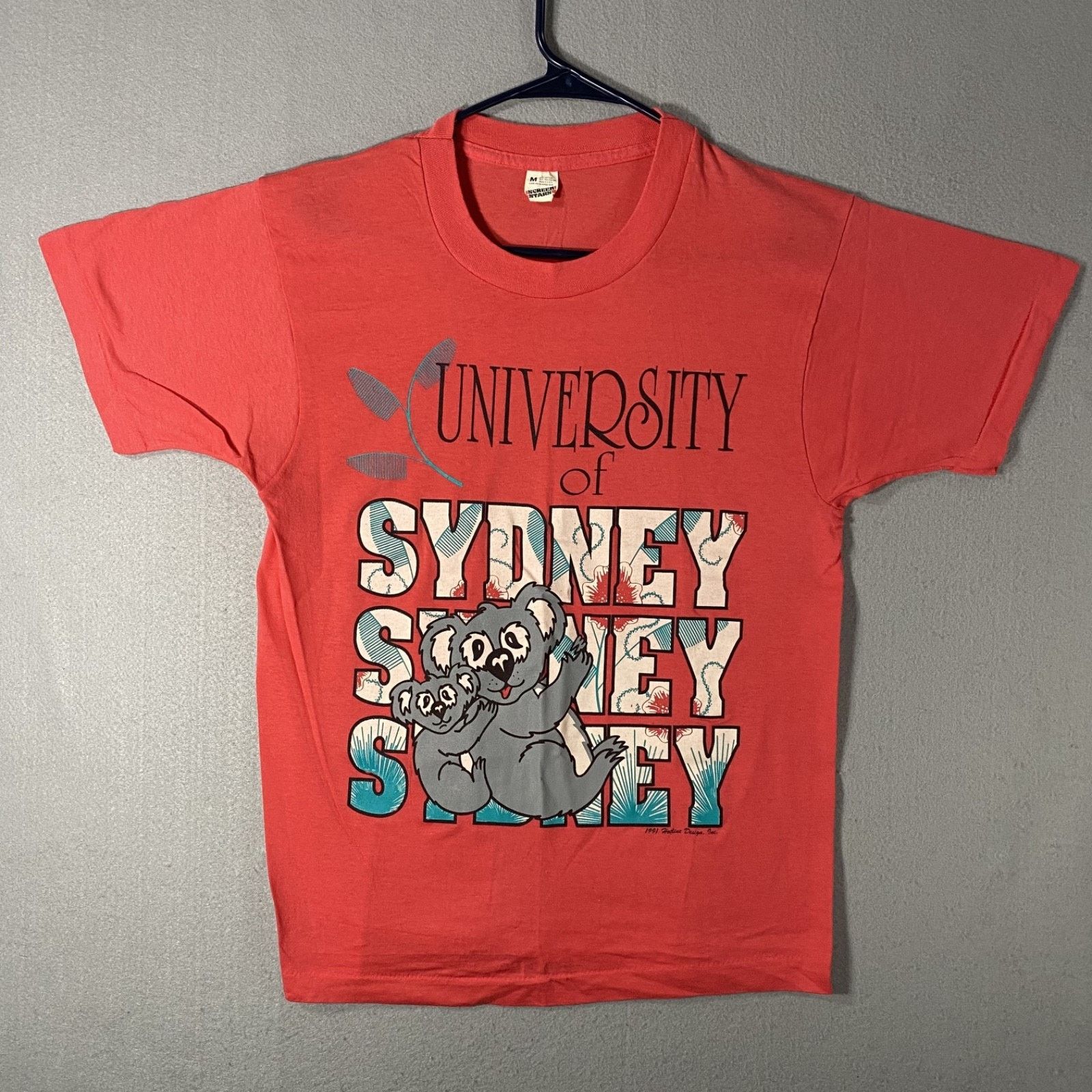Other Vintage University of Sydney Koala Red T Shirt Medium USA Size US M / EU 48-50 / 2 - 1 Thumbnail