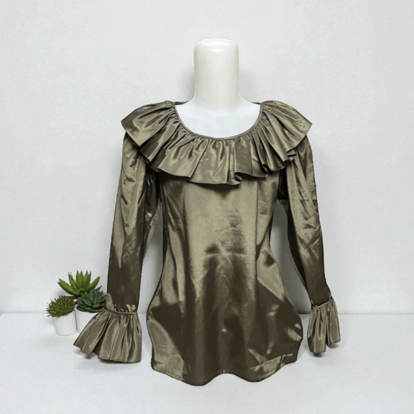Yves Saint Laurent Yves Saint Laurent Silk Blouses Size M / US 6-8 / IT 42-44 - 1 Thumbnail