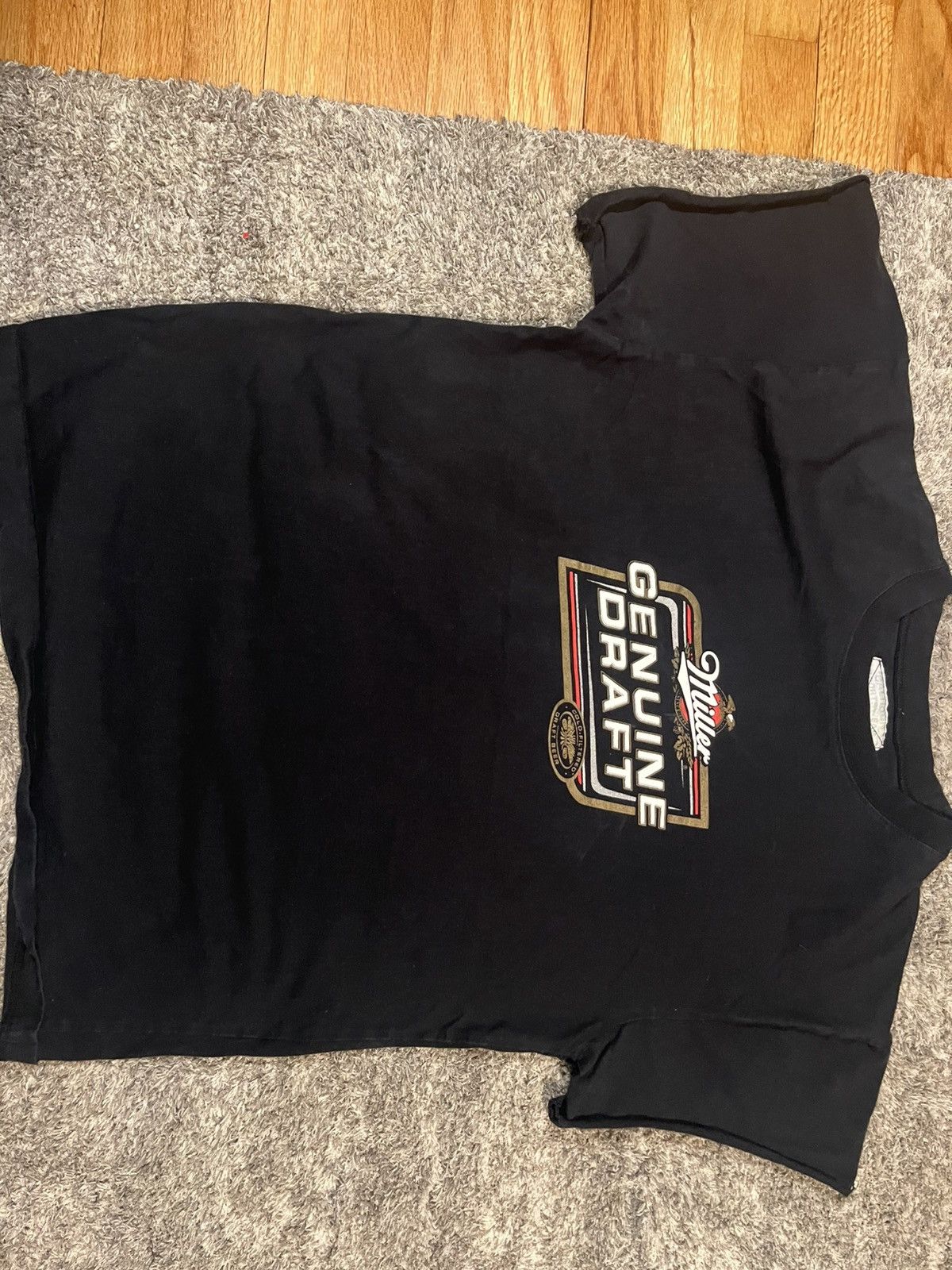 Vintage Miller genuine draft large Size US L / EU 52-54 / 3 - 1 Thumbnail