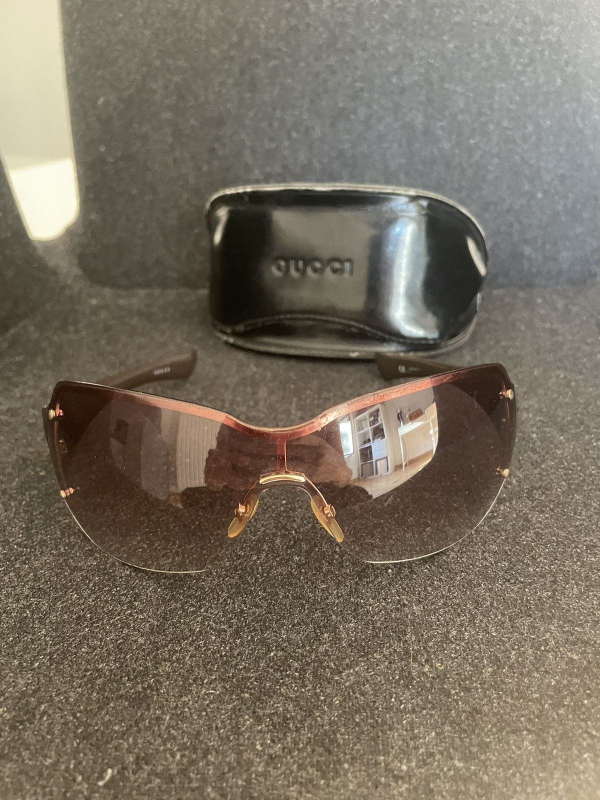 Gucci butterfly glasses