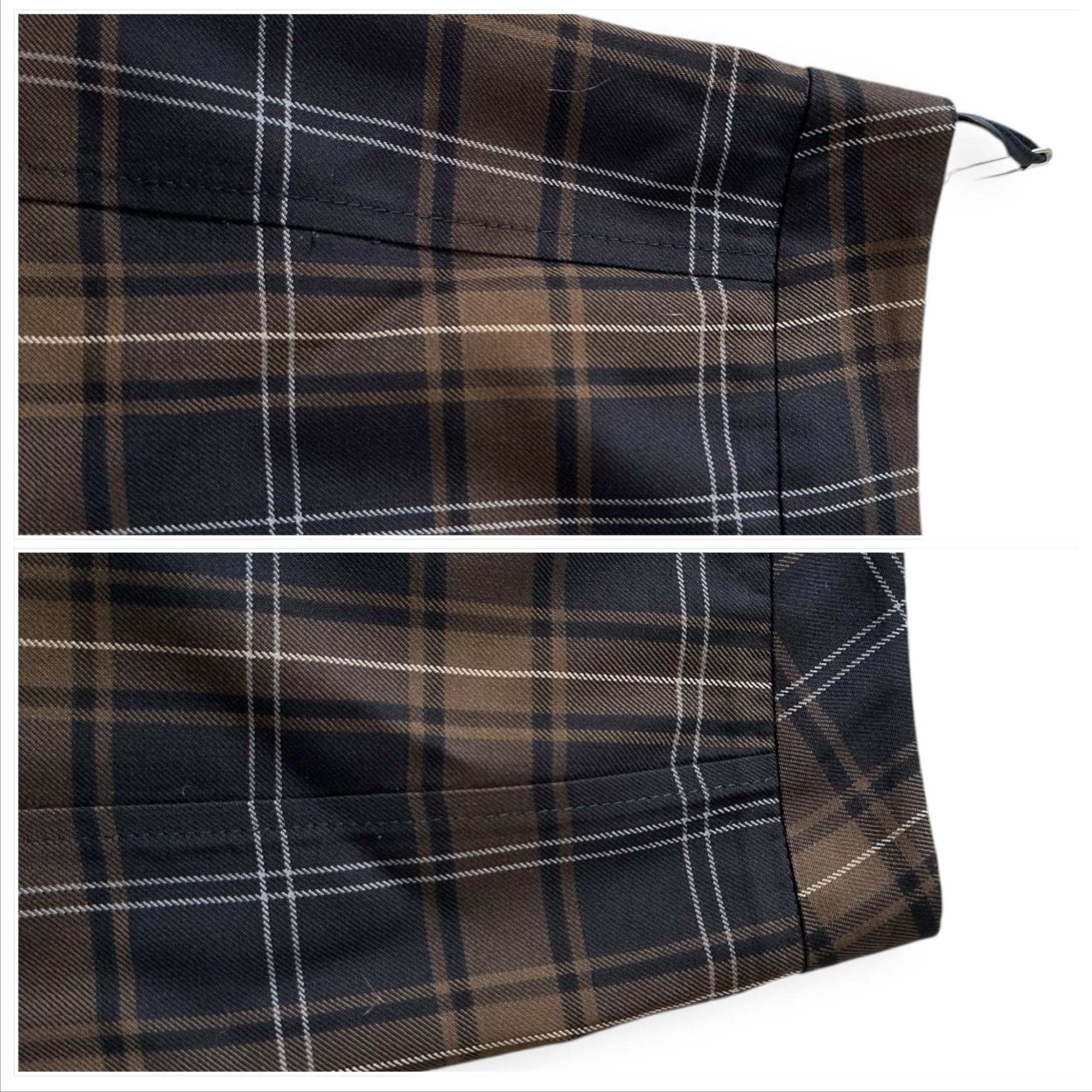 Miu Miu Miu Miu Tartan Wool A-Line Skirt Size 44 Size 30" / US 8 / IT 44 - 9 Thumbnail