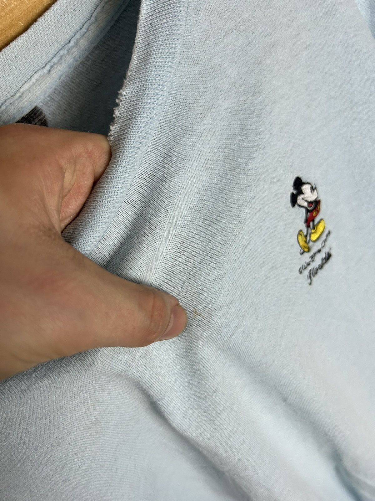 Disney Vintage 80s Disney Mickey Mouse single stitch t shirt Size US XXL / EU 58 / 5 - 5 Thumbnail