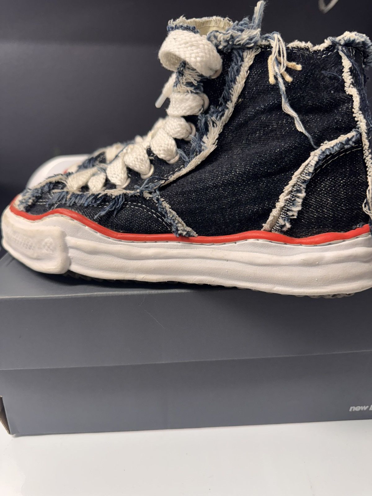 Maison MIHARA YASUHIRO Peterson high top OG denim 41 Size US 8 / EU 41 - 2 Thumbnail