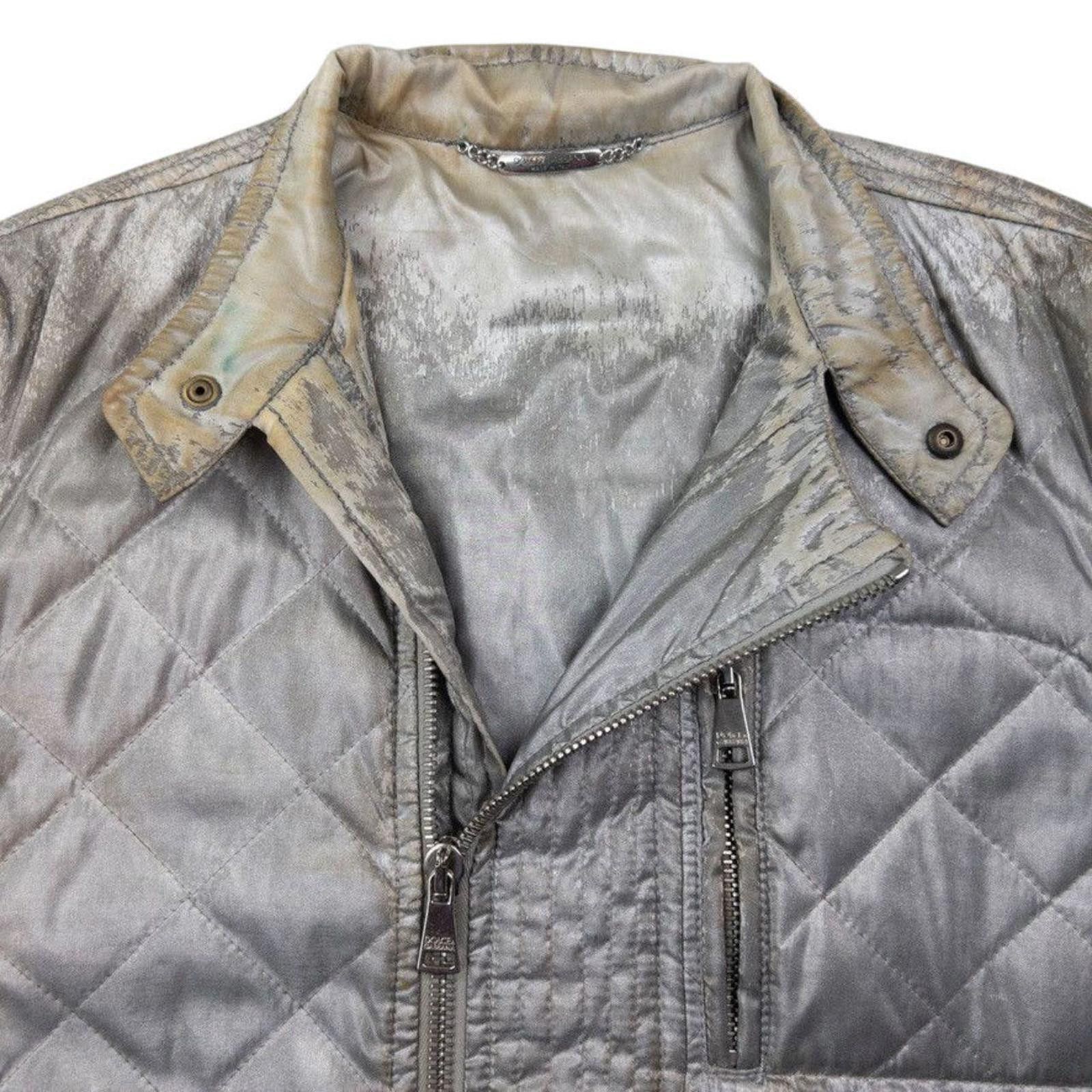 Dolce & Gabbana Vintage Dolce & Gabbana Quilted Biker Jacket Size M Size US M / EU 48-50 / 2 - 4 Thumbnail