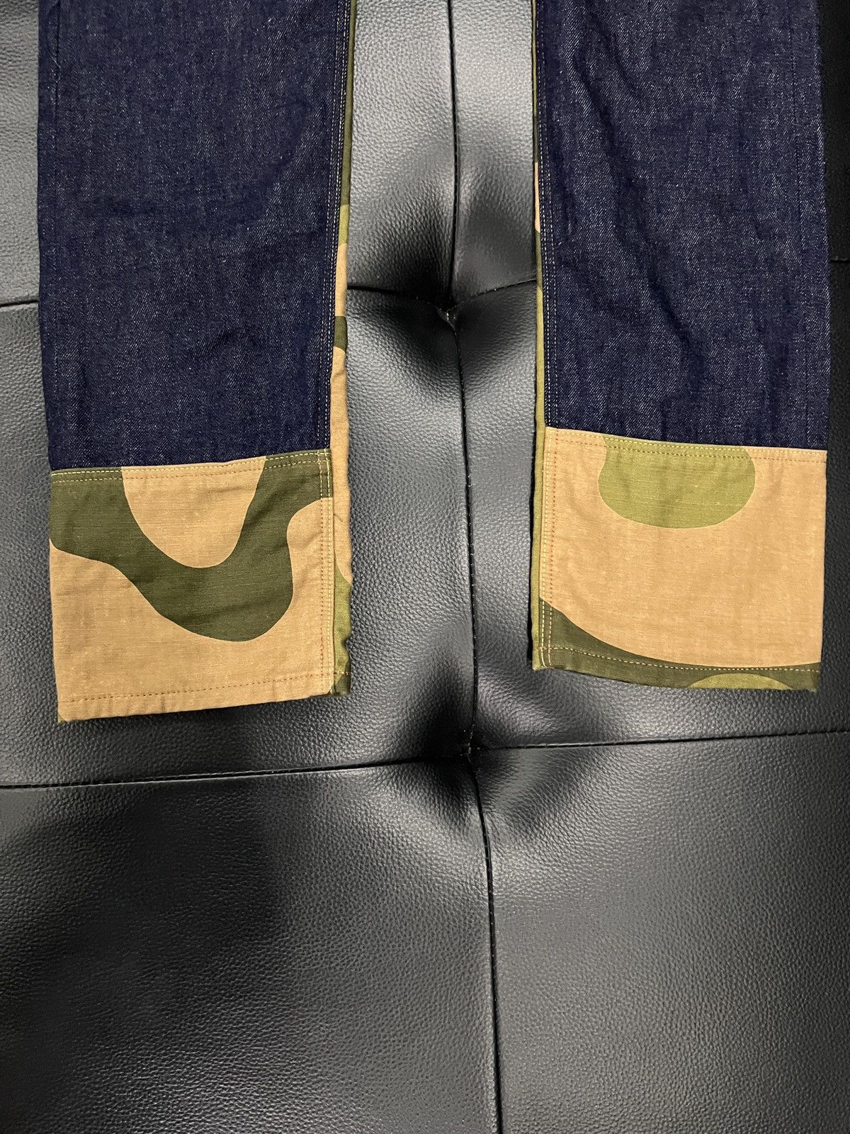 Junya Watanabe × Levi's Junya Watanabe × Levi's Camo Patchwork Denim Size US XS / EU 42 / 0 - 5 Thumbnail