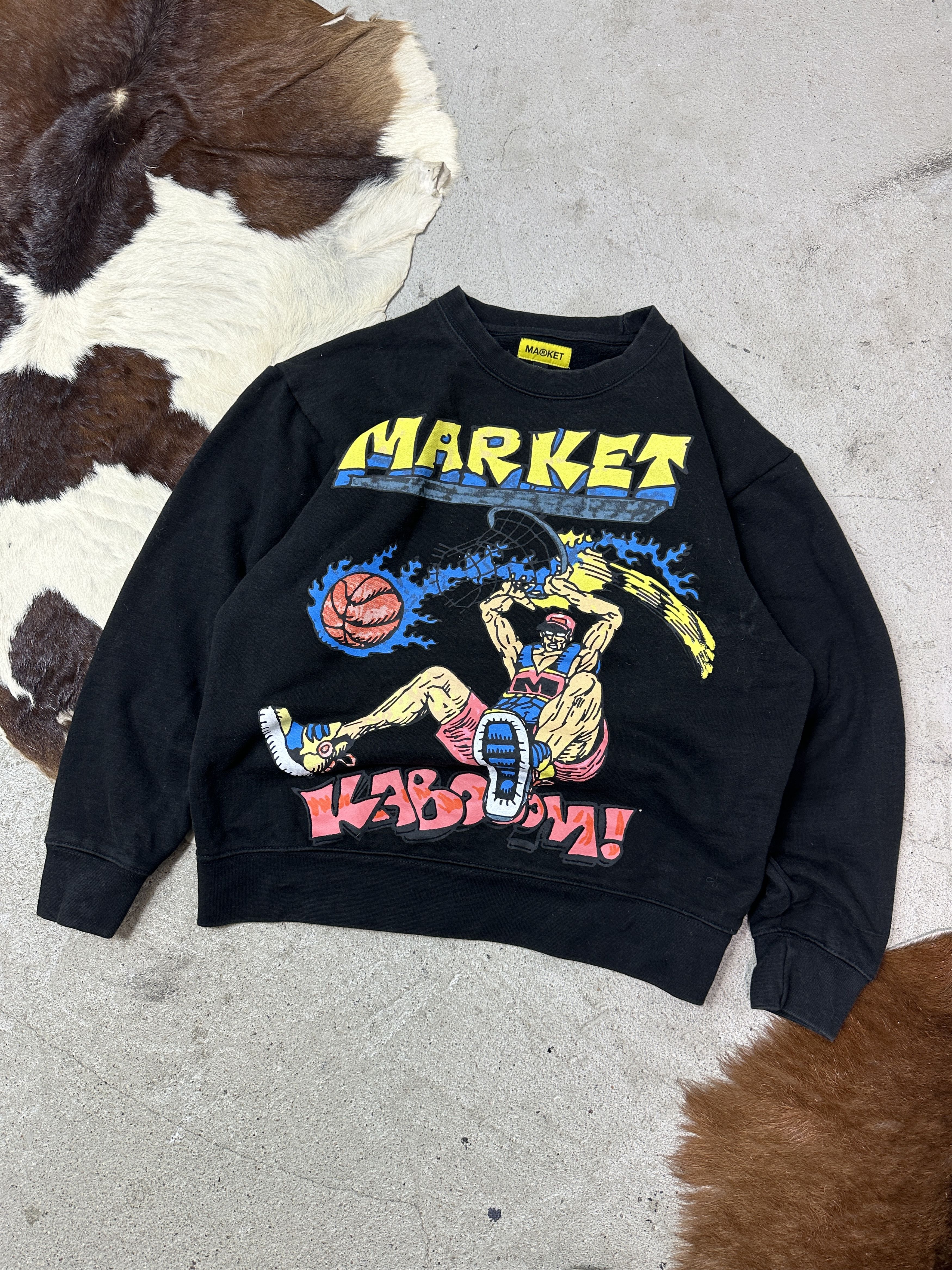 Vintage Vintage Streetwear Skater Chinatown Market Sweatshirt Y2K Size US M / EU 48-50 / 2 - 1 Thumbnail