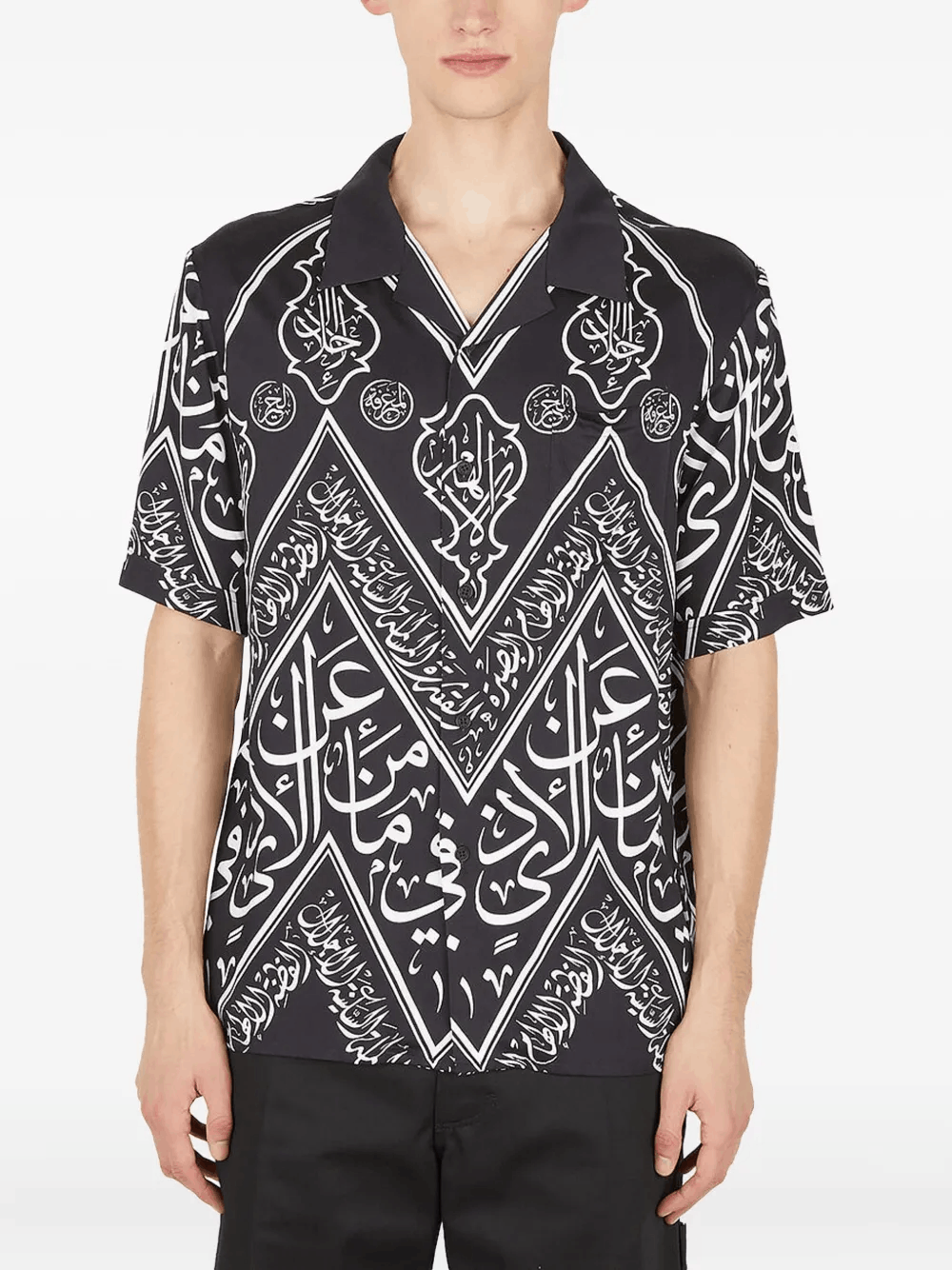 Other Script-Print Short-Sleeve Shirt Size US S / EU 44-46 / 1 - 1 Thumbnail