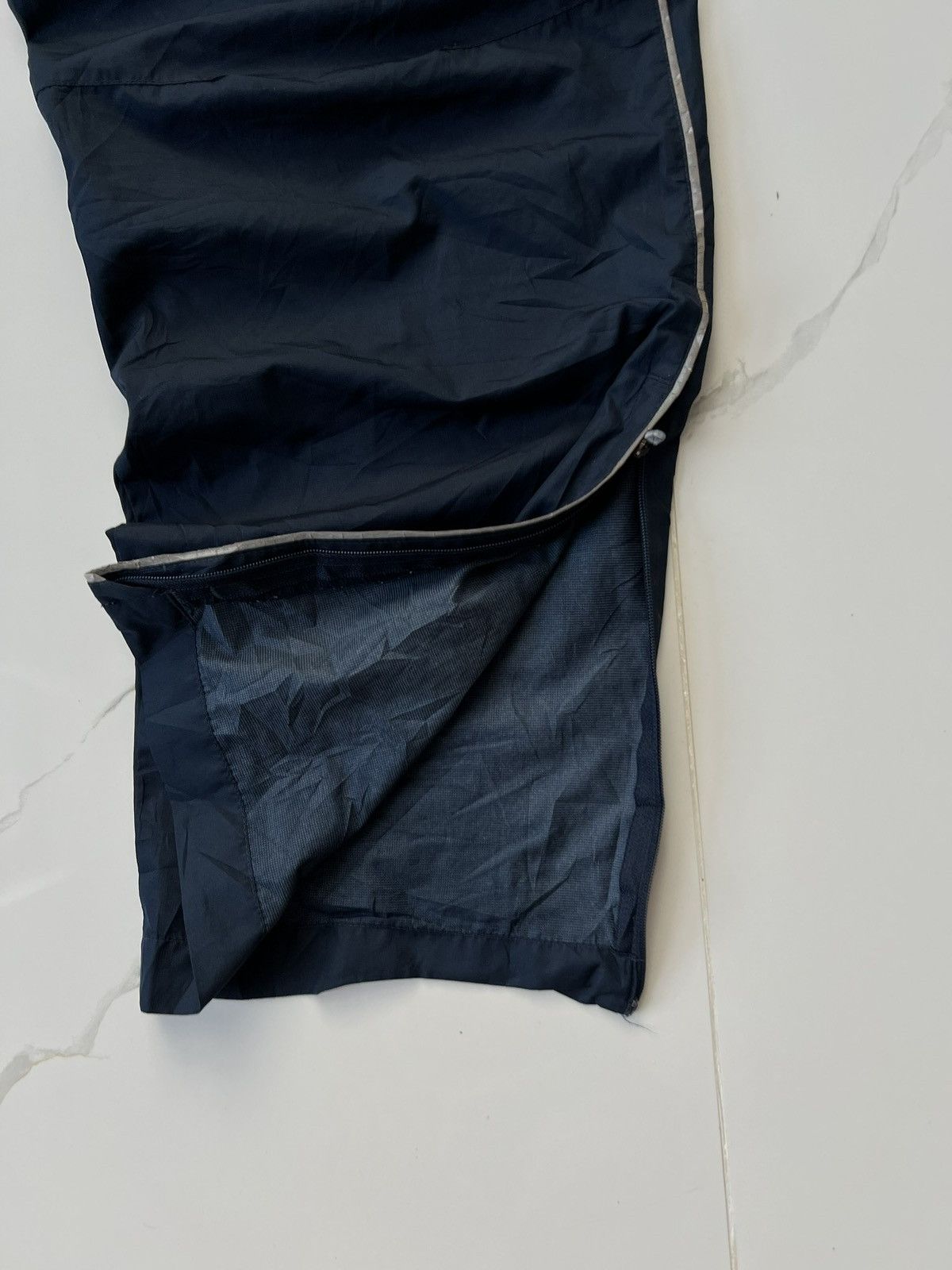 Nike 00’s NIKE SWOOSH LOGO BAGGY Y2K TRACK PANTS GORPCORE Size US 34 / EU 50 - 4 Thumbnail