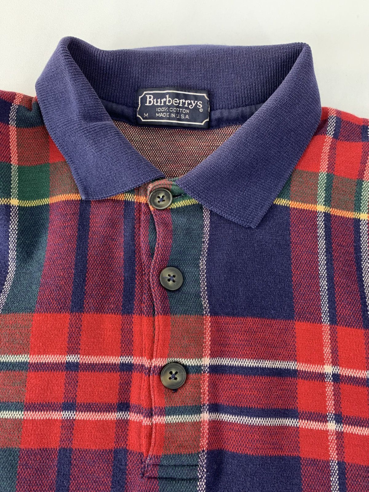 Burberry Vintage Burberrys Of London Made in USA Checked Striped Size US M / EU 48-50 / 2 - 3 Thumbnail