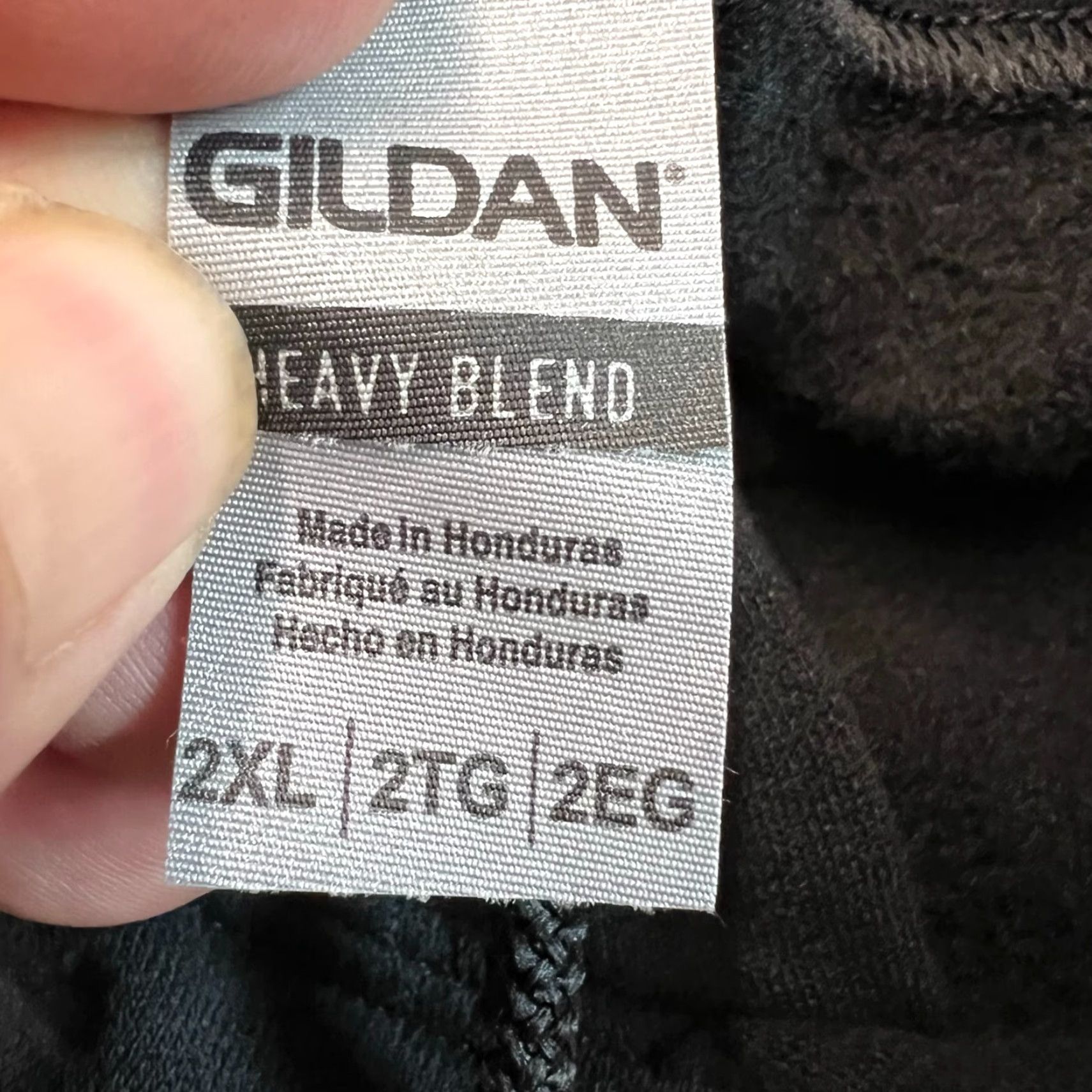 Gildan VINTAGE Flirts Gentleman's Club Hoodie Mens 2XL Black Gildan Pullover Hoodie (Adult) Black Graphic Print Men 2XL Size US XXL / EU 58 / 5 - 6 Thumbnail