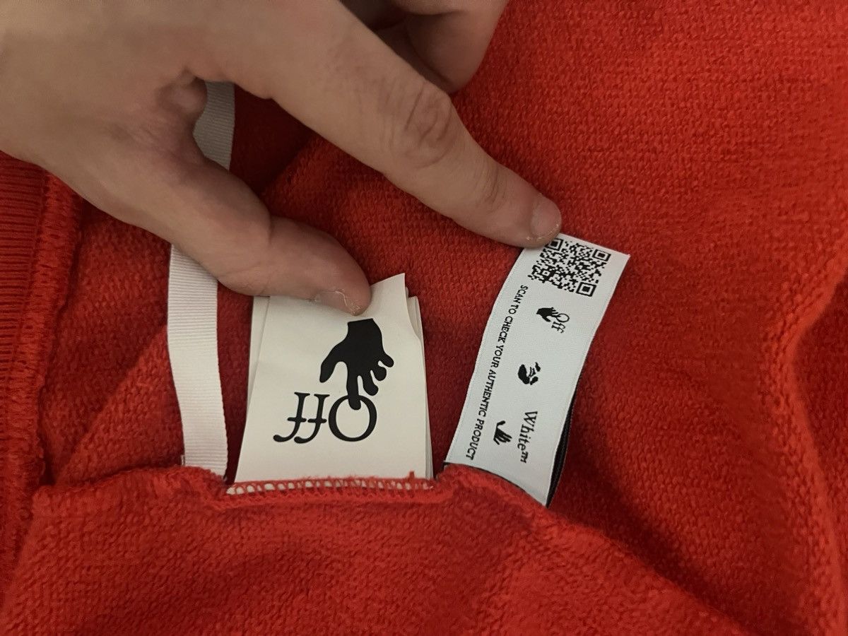 Off-White Monalisa white stripes hoodie Size US M / EU 48-50 / 2 - 4 Thumbnail