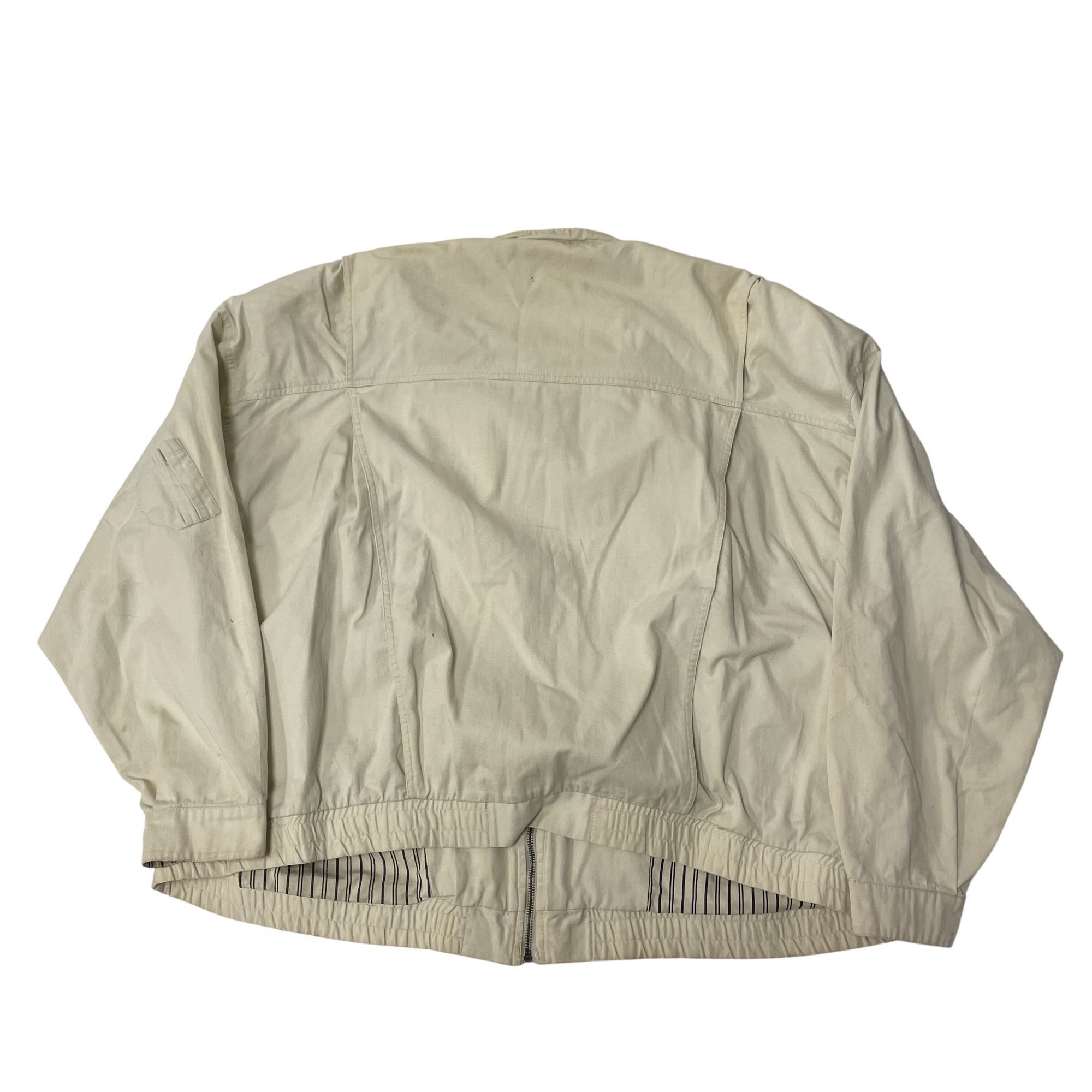 Other Vtg Weekends Outdoor Coat Cream Bomber Oversized Jacket Size US XL / EU 56 / 4 - 2 Thumbnail