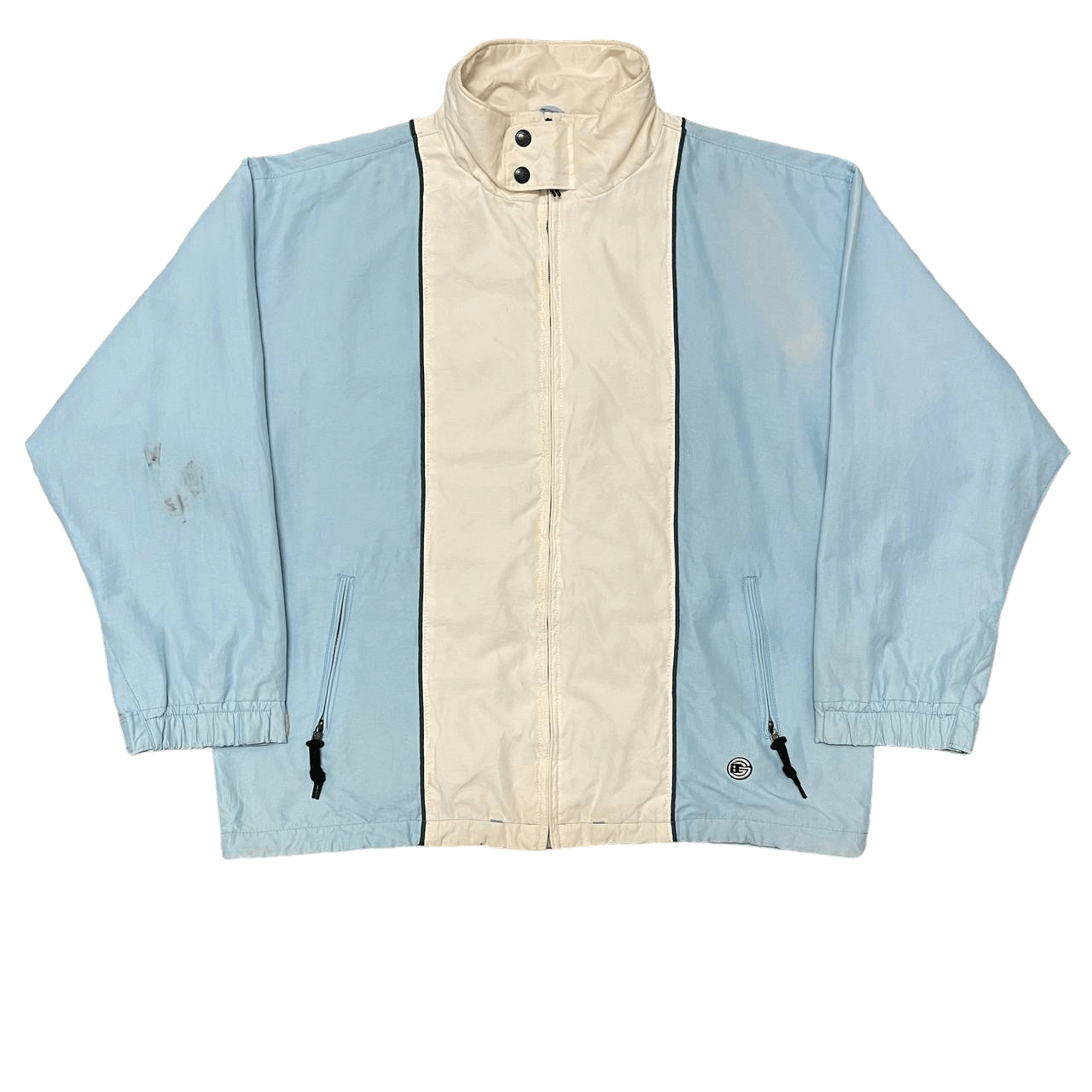 Japanese Brand Vintage GB Gilles Becker Zipper Light Jacket Size US S / EU 44-46 / 1 - 1 Thumbnail