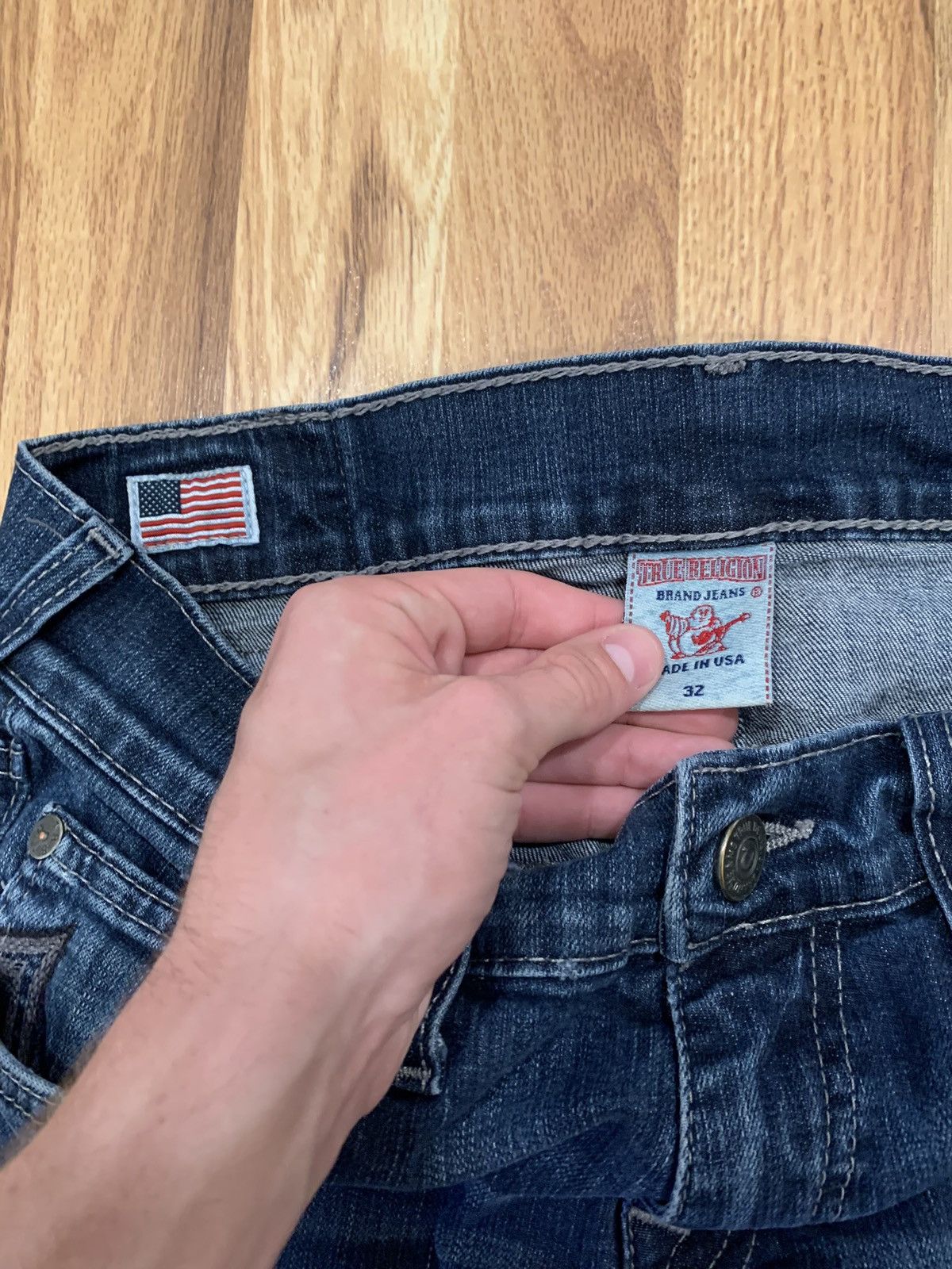 True Religion × Vintage Vintage True Religion Danny Jean Size US 32 / EU 48 - 5 Thumbnail