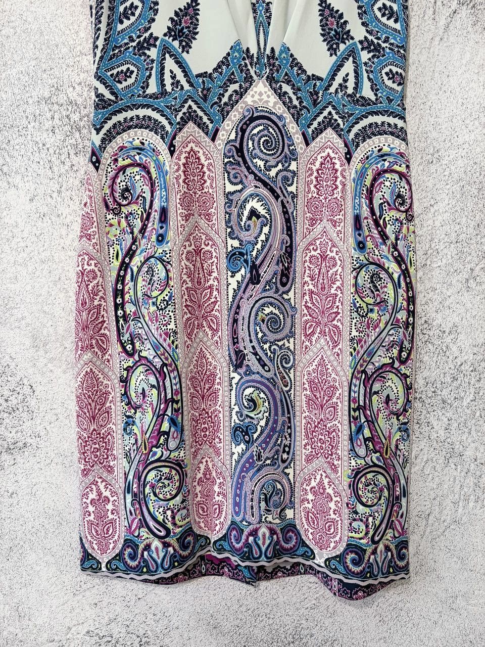 Etro Etro Viscose Floral Midi Dress Made in Italy Size S / US 4 / IT 40 - 3 Thumbnail