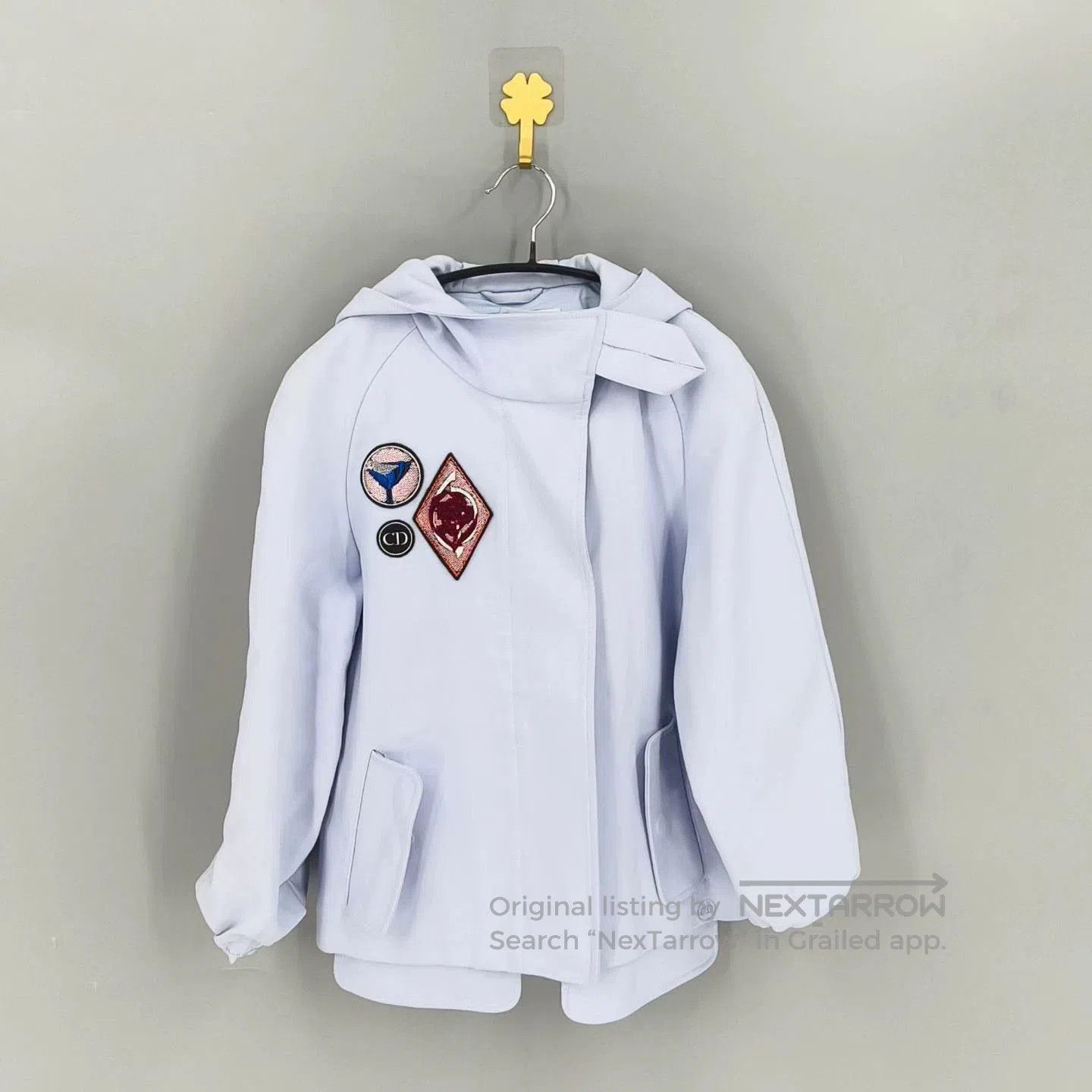 Dior Dior Blue Badge Hooded Casual Jacket. Size US XS / EU 42 / 0 - 1 Thumbnail