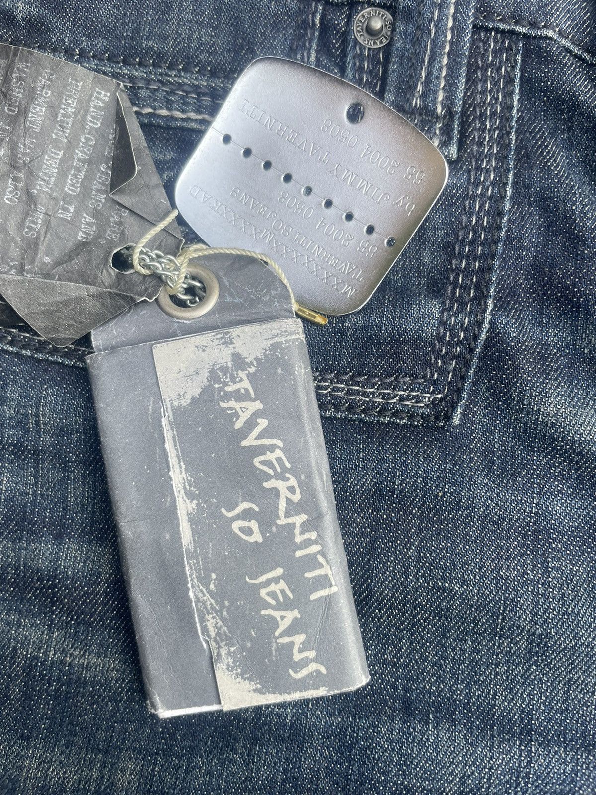 Designer × Jimmy Taverniti Jimmy Taverniti Wide Leg Denim Size 26" / US 2 / IT 38 - 16 Thumbnail