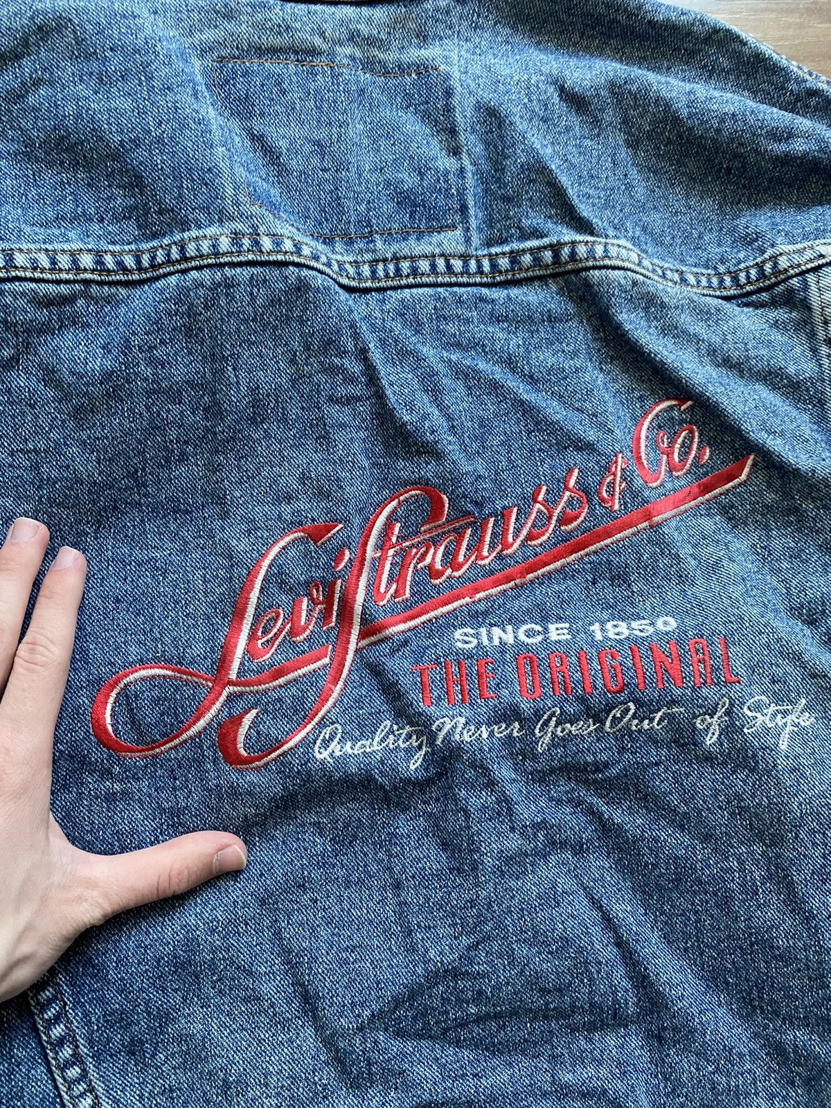 Levi's × Vintage Vintage Levi’s Denim Jacket Made In USA,90’s Size US XL / EU 56 / 4 - 4 Thumbnail
