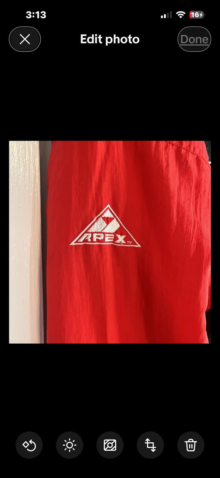 Apex One Vintage 90s chicago bulls jordan era bomber jacket hood Size US L / EU 52-54 / 3 - 6 Thumbnail