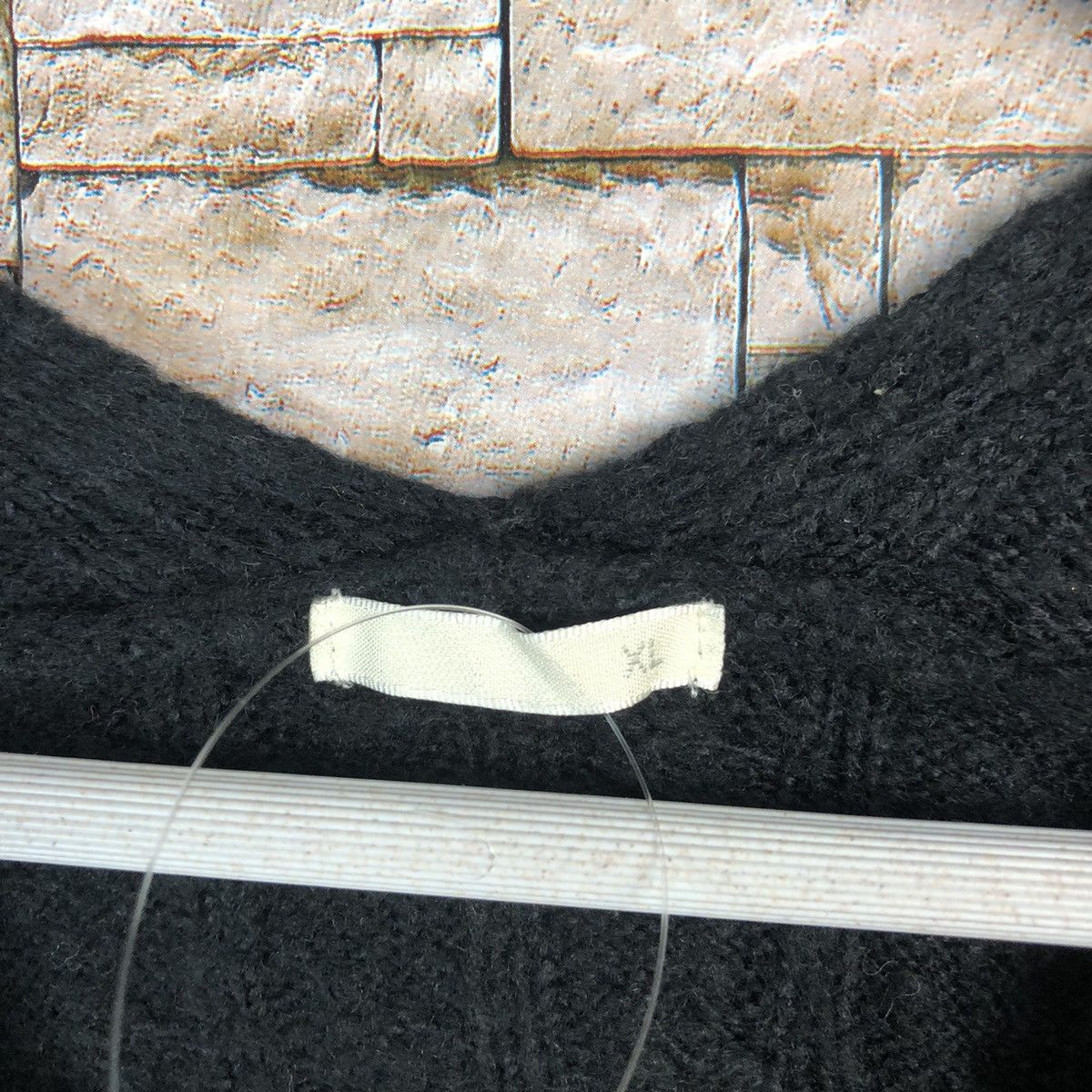 GU × Homespun Knitwear GU Black aran isle cable Knitwear japan #A1059 Size XL / US 12-14 / IT 48-50 - 10 Thumbnail