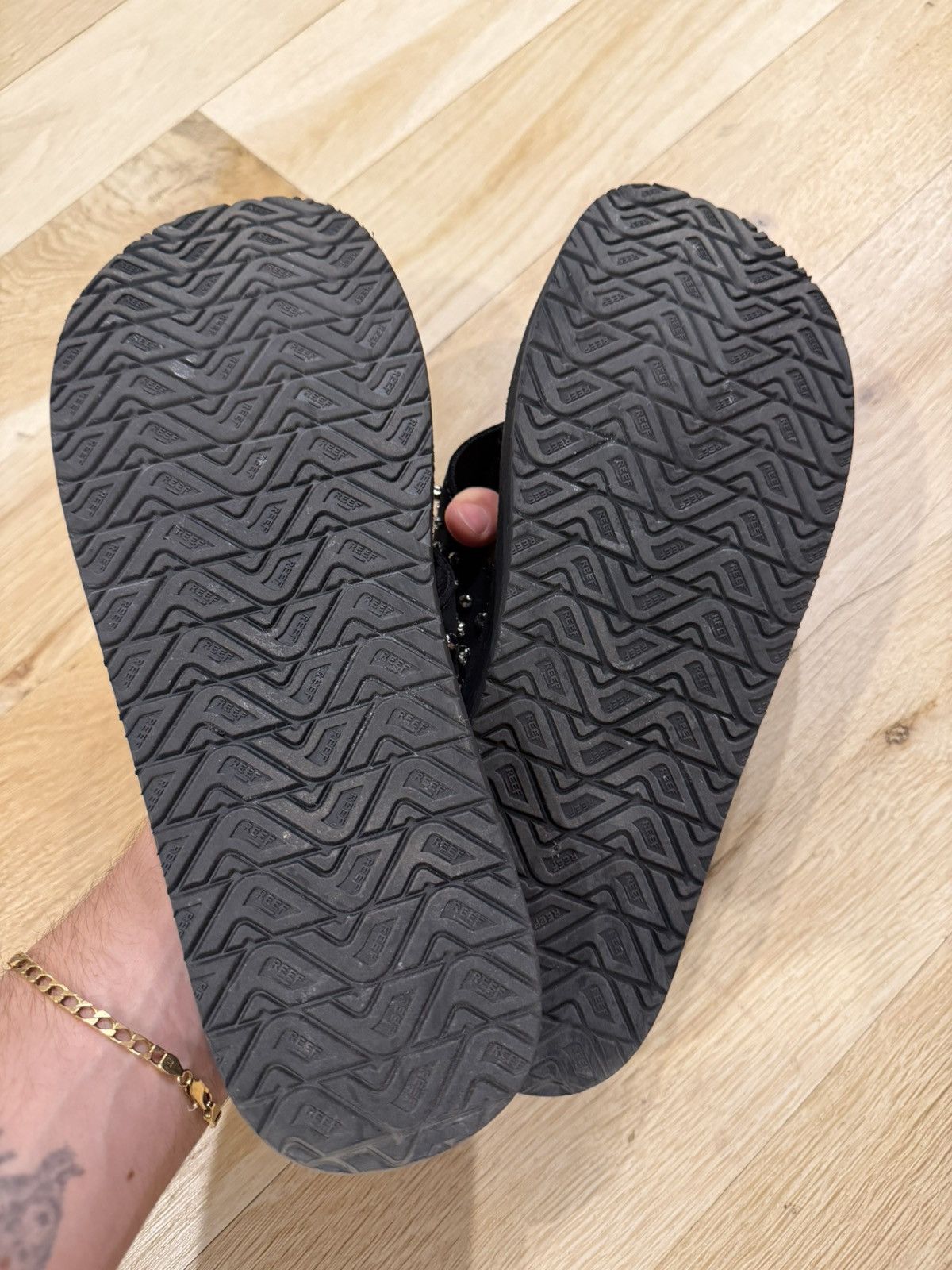 REEF Wahine x Reef Evan Mock Sandals Size US 11 / EU 44 - 3 Thumbnail