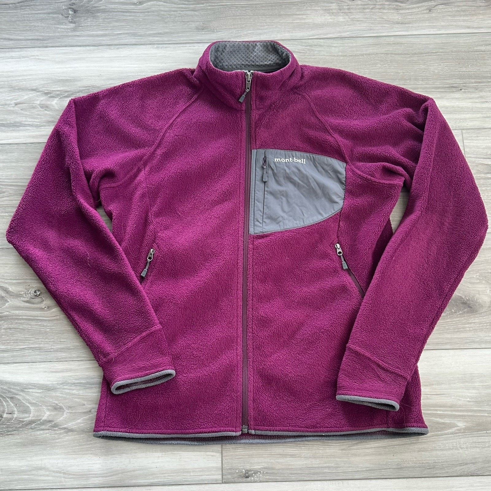 Montbell MontBell Climaplus Pink Fleece Full Zip Jacket Womens Medium Size M / US 6-8 / IT 42-44 - 1 Thumbnail