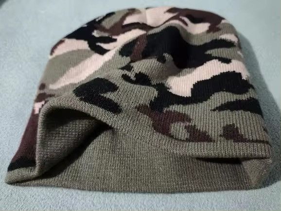 Japanese Brand Camouflage Knitted Hat Beanie Unisex Size ONE SIZE - 7 Thumbnail