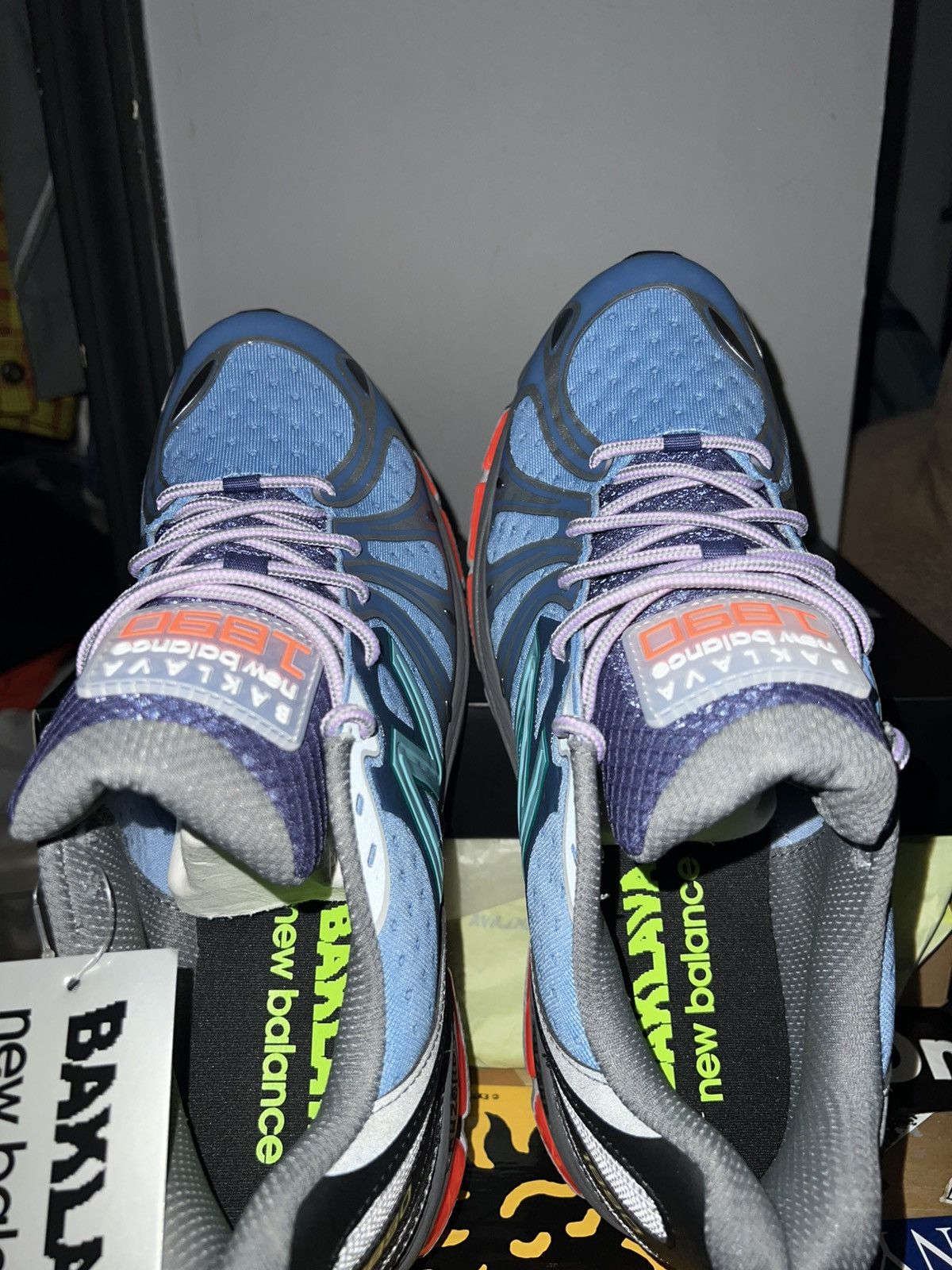 Action Bronson × New Balance Cyber Tears New Balance Baklava 9.5US Size US 9.5 / EU 42-43 - 6 Thumbnail