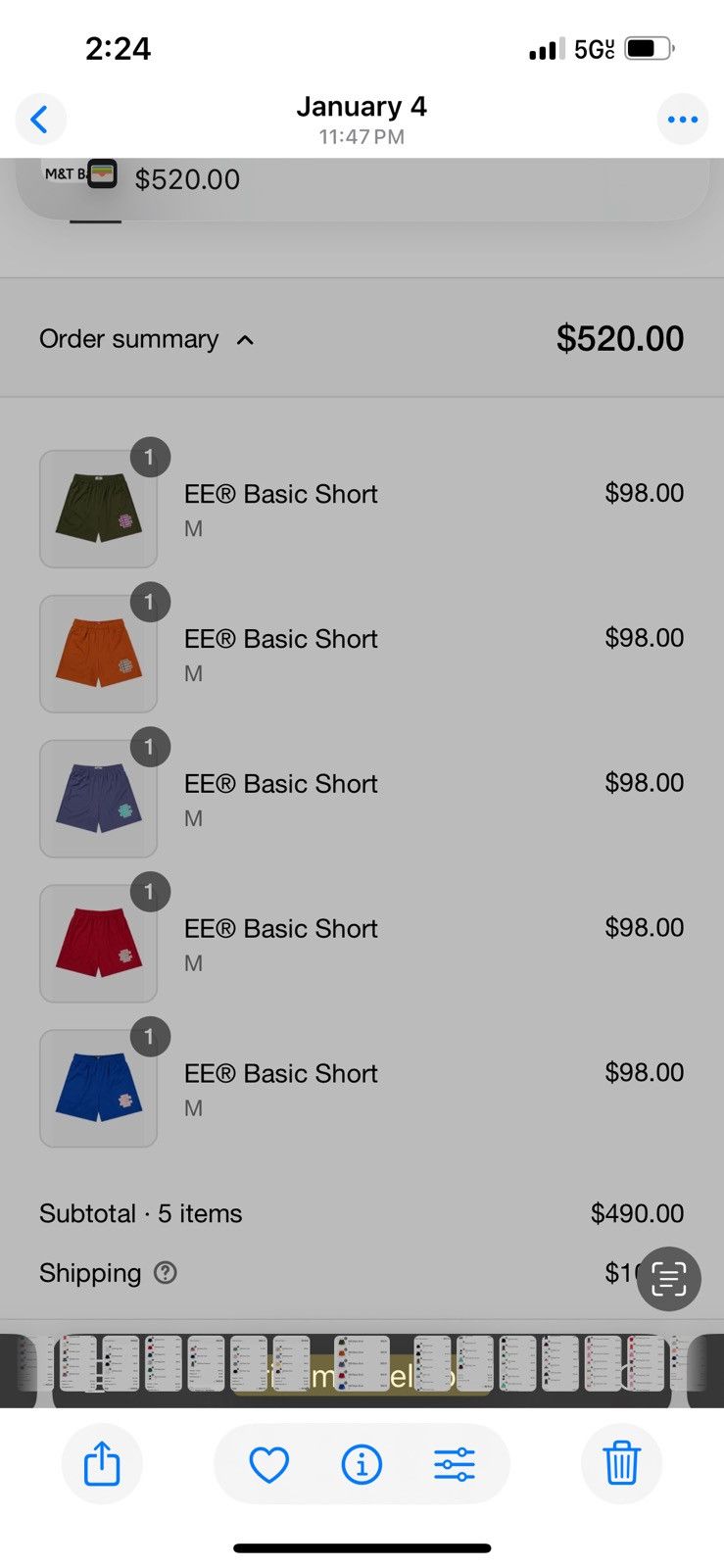 Eric Emanuel Eric Emanuel EE chive green shorts medium Size US 30 / EU 46 - 2 Thumbnail