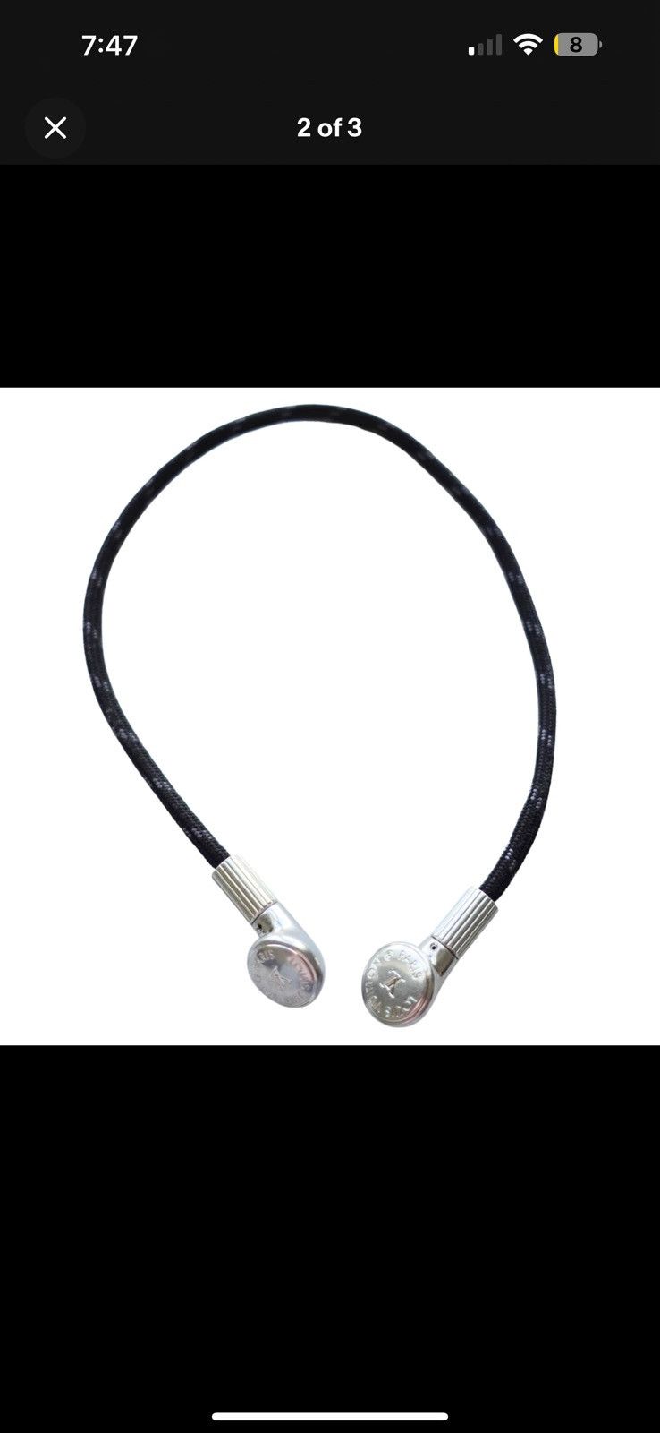 Louis Vuitton Louis Vuitton Bag Charm Apple Air Pods 25 Pharrell earphones Size ONE SIZE - 2 Thumbnail