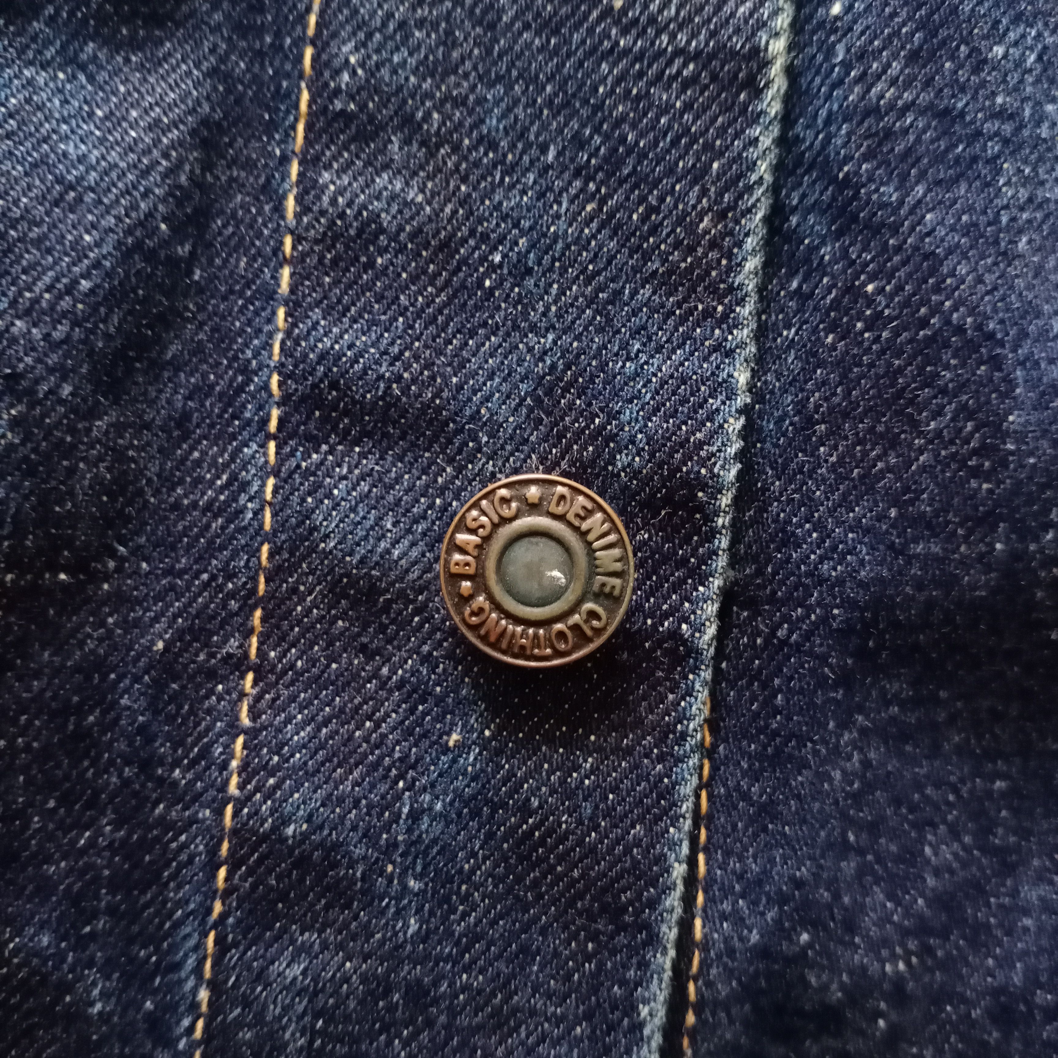 Denime × Japanese Brand Vintage Denime Lot 557 Japan Jeans Jacket Levis LVC 90 Big E Size US L / EU 52-54 / 3 - 10 Thumbnail