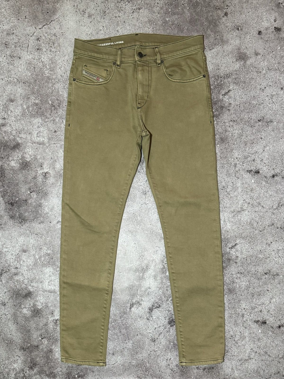 Diesel × Japanese Brand × Vintage Diesel 32 Vintage Beige Denim Classic Jeans y2k Streetwear Size US 32 / EU 48 - 6 Thumbnail