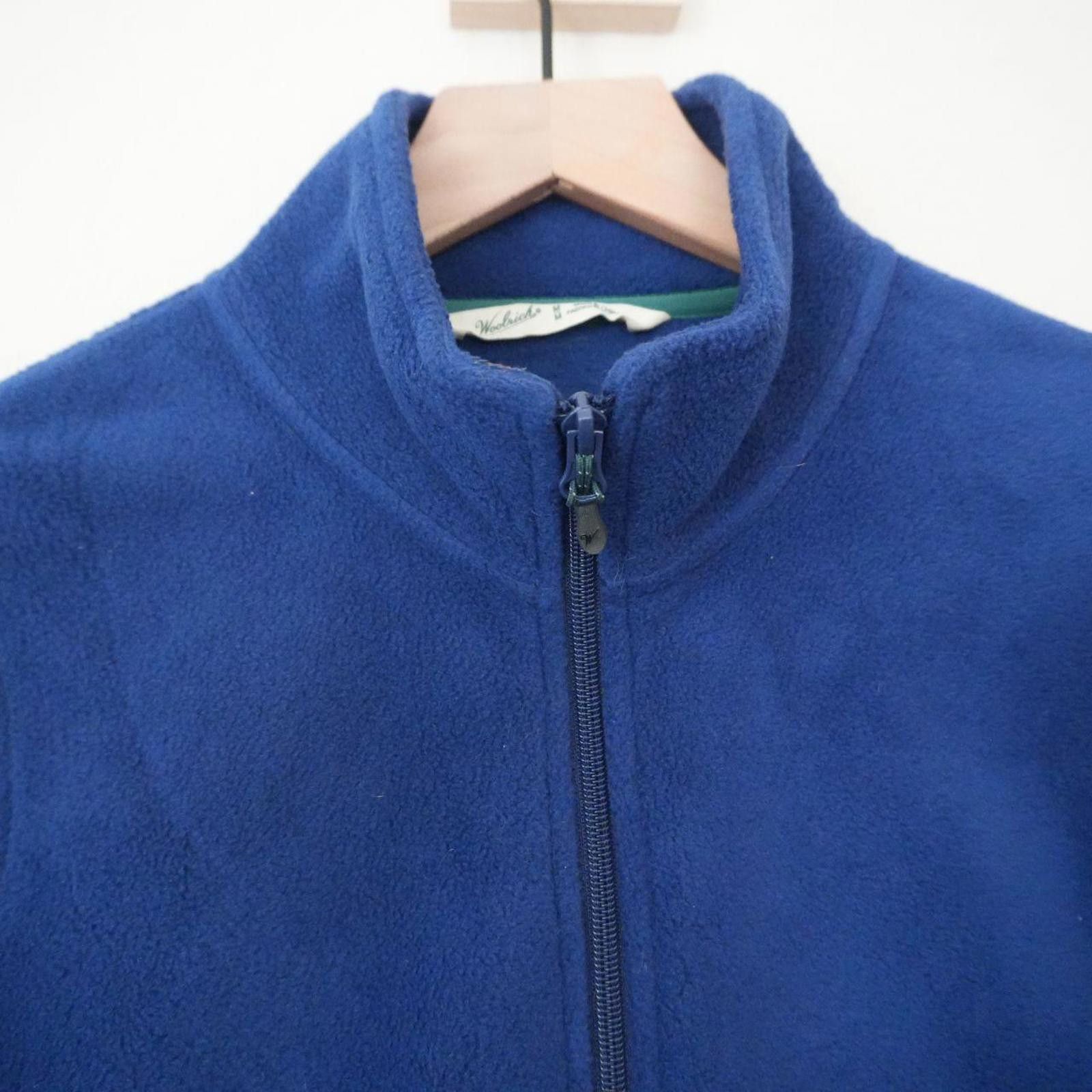 Woolrich Woolen Mills Woolrich Fleece Women's M Blue Mock Neck Sweater Size M / US 6-8 / IT 42-44 - 2 Thumbnail