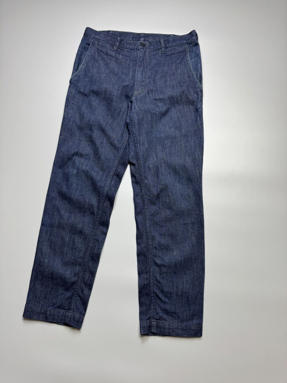 Comme des Garcons Homme Deux Comme Des Garcons Homme Deux - SS/2015 Indigo Denim Pants Size US 28 / EU 44 - 2 Thumbnail