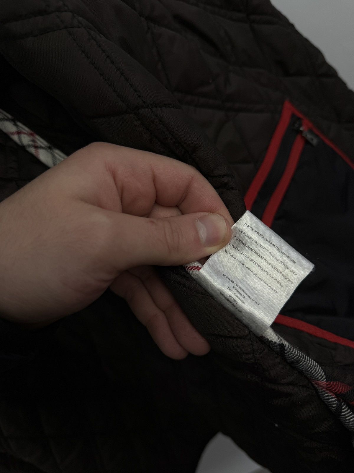Bogner 🇮🇹 Vintage Bogner Jeans Quilted Jacket Corduroy Collar Retro Size US XL / EU 56 / 4 - 9 Thumbnail