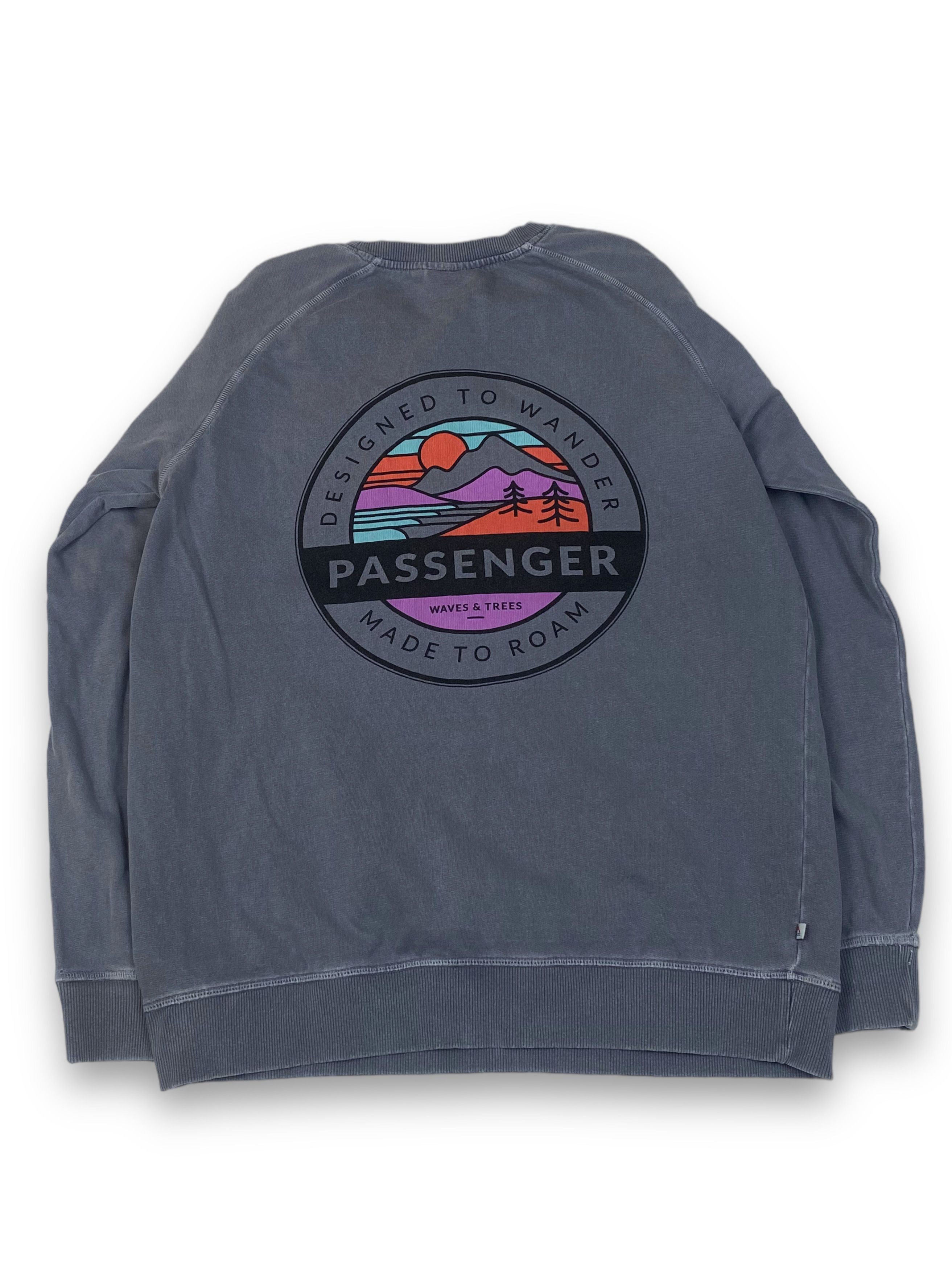 Other Vintage PASSENGER Faded Grey Big Logo Sweatshirt M658 Size US M / EU 48-50 / 2 - 11 Thumbnail