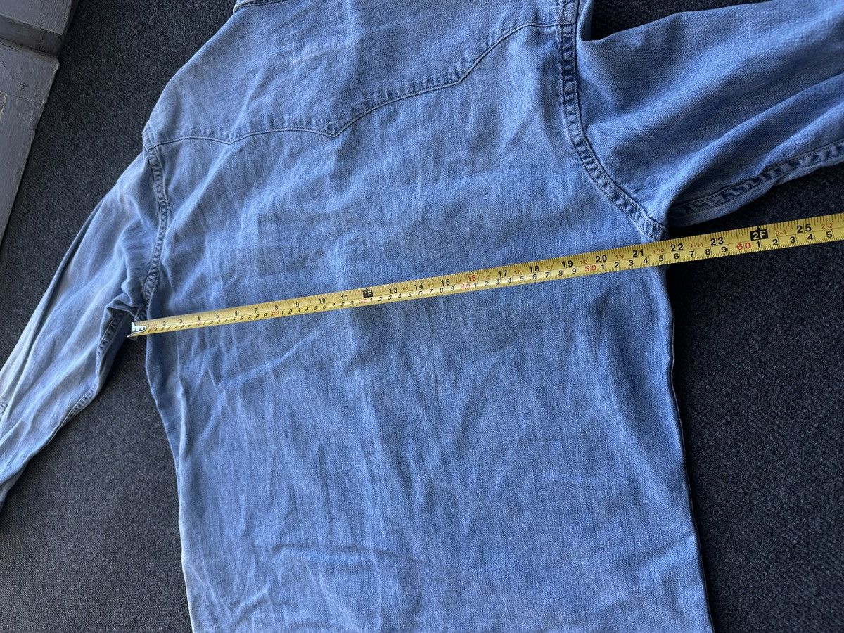 Polo Ralph Lauren 🚨 VNTG Y2K Polo Ralph Lauren Shirt DENIM RARE long SLEEVE Size US M / EU 48-50 / 2 - 15 Thumbnail