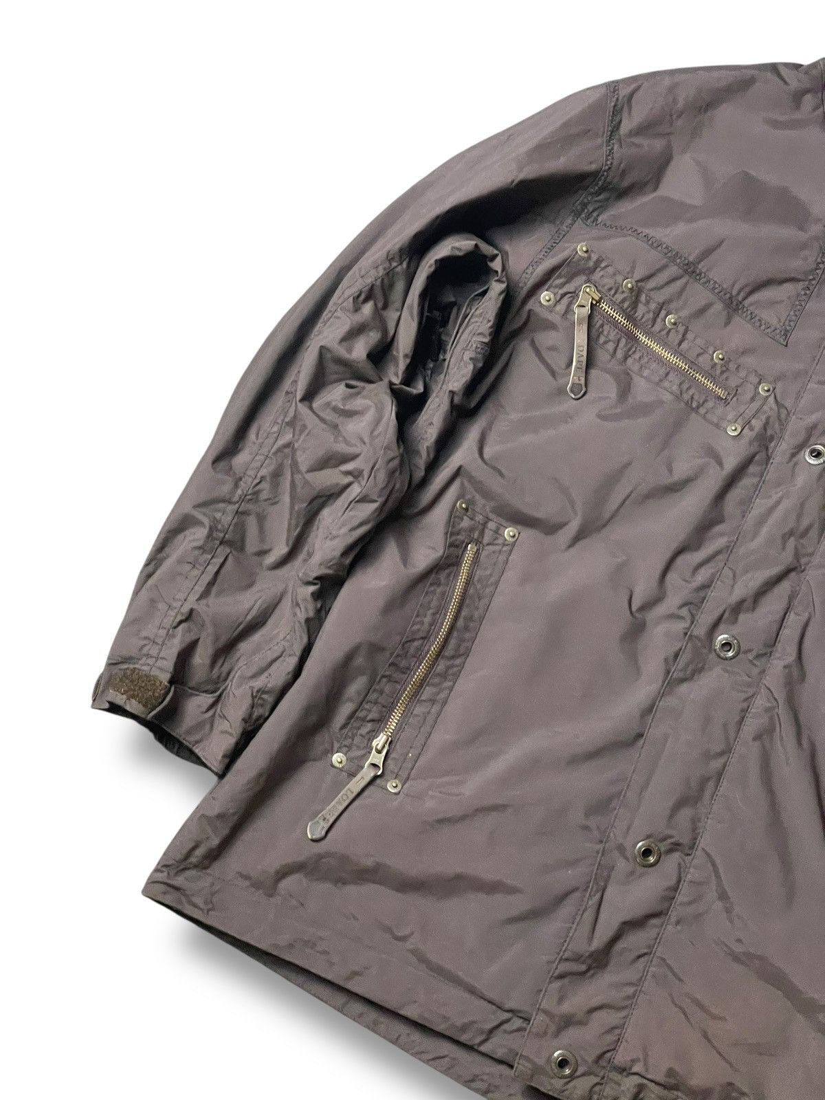 Japanese Brand × Vintage A-Seven x Air To Ground Mink Fur Hooded Jacket (113) Size US XL / EU 56 / 4 - 4 Thumbnail